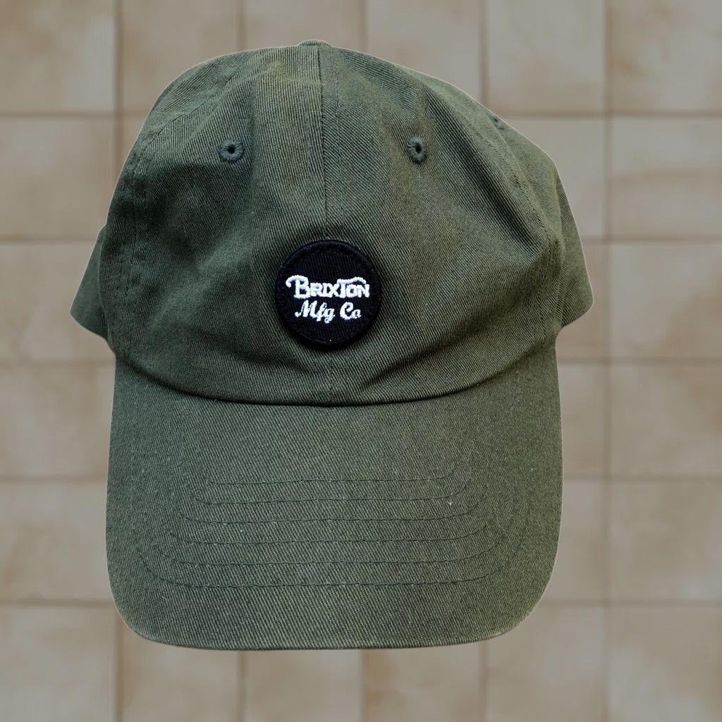 Brixton BRIXTON MFG CO Strapback Hat Men One Size Green Adjustable Cap Baseball Size ONE SIZE - 1 Thumbnail