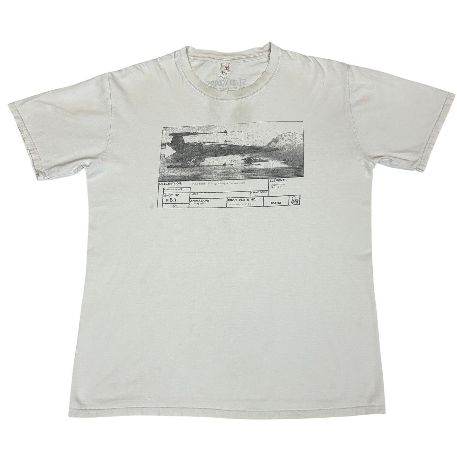 Star Wars Star Wars VII The Force Awakens Cast & Crew Tee Shirt L Size US L / EU 52-54 / 3 - 4 Thumbnail