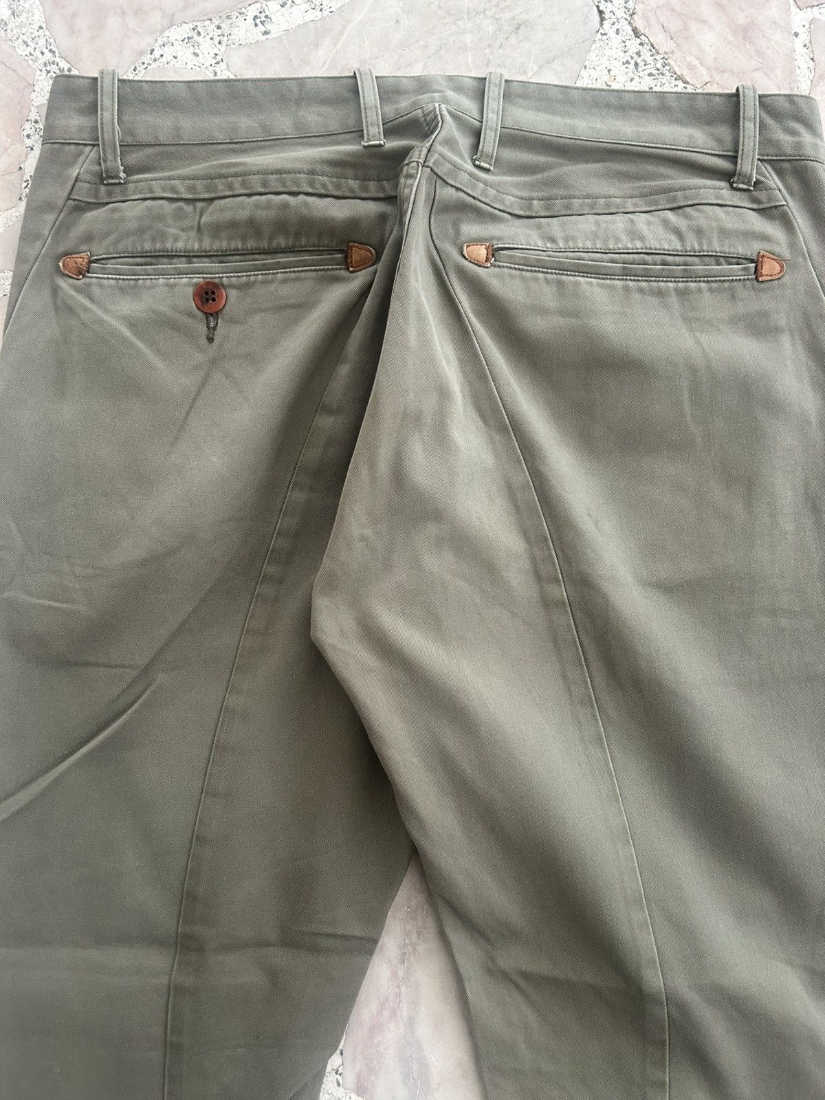 Eternal Eternal Vintage Green Casual Trousers Size US 34 / EU 50 - 7 Thumbnail