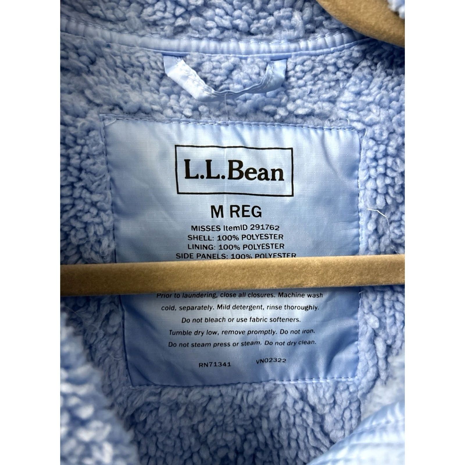 Vintage VINTAGE LL Bean Quilted Vest Womens M Blue Full Zip Fleece Lined YKK Jacket 291762 Size M / US 6-8 / IT 42-44 - 6 Thumbnail