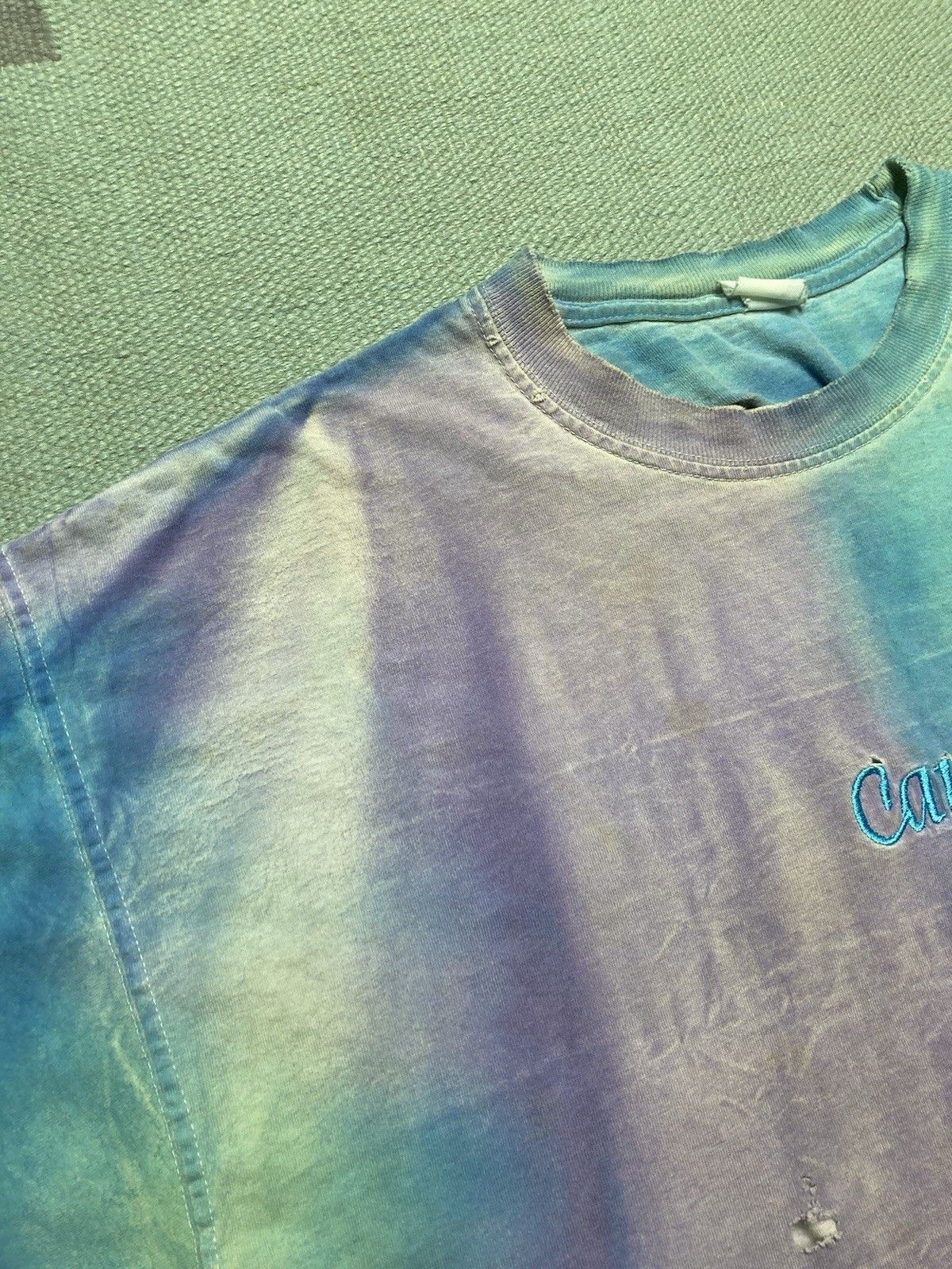 Vintage 90s t shirt tie dye Cancun Mexico embroidered distressed XL Size US XL / EU 56 / 4 - 9 Thumbnail