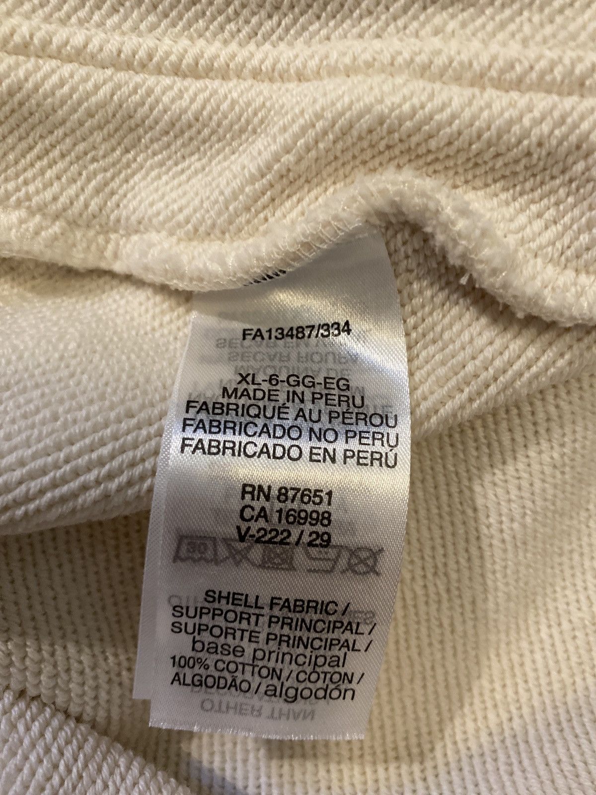 Lacoste Lacoste cream sweatpants Size US 33 - 6 Thumbnail