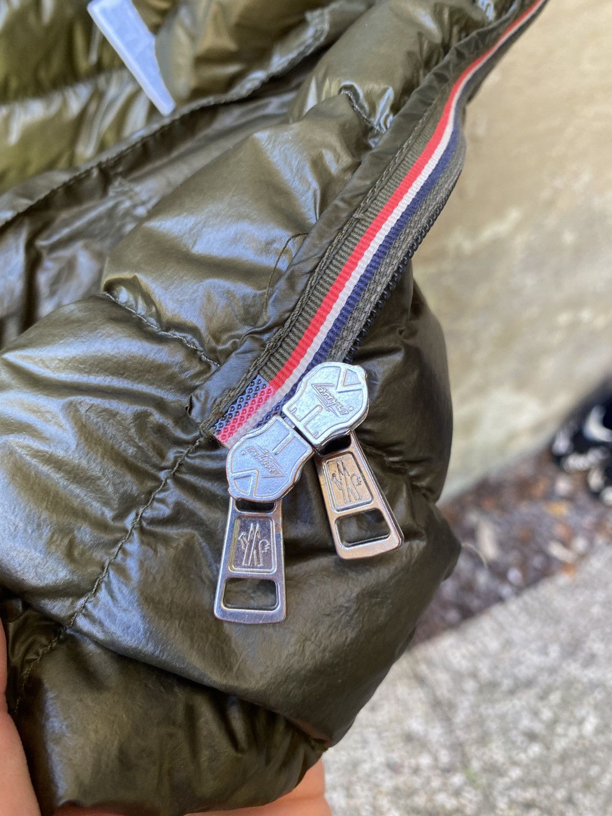 Moncler Moncler Omer Jacket Light Down Quilted Size 3 Olive Color Size US L / EU 52-54 / 3 - 21 Thumbnail