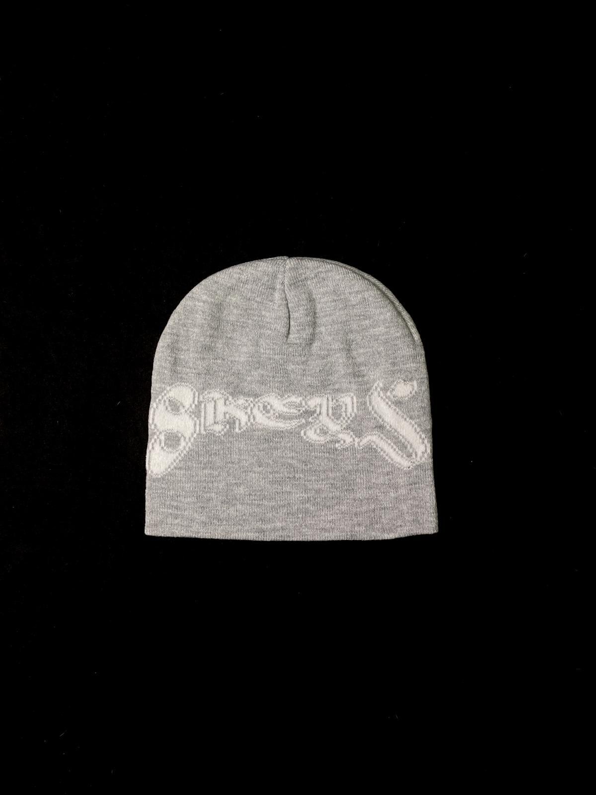 Japanese Brand Rare District8ny 8key Motorgang No Cuff Knit Gray Beanie Hat Size ONE SIZE - 1 Thumbnail