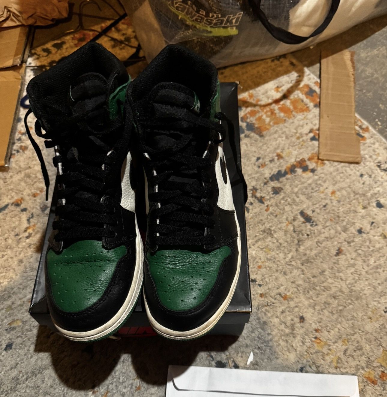 Jordan Brand Air Jordan 1 Pine Green Size US 10.5 / EU 43-44 - 6 Thumbnail