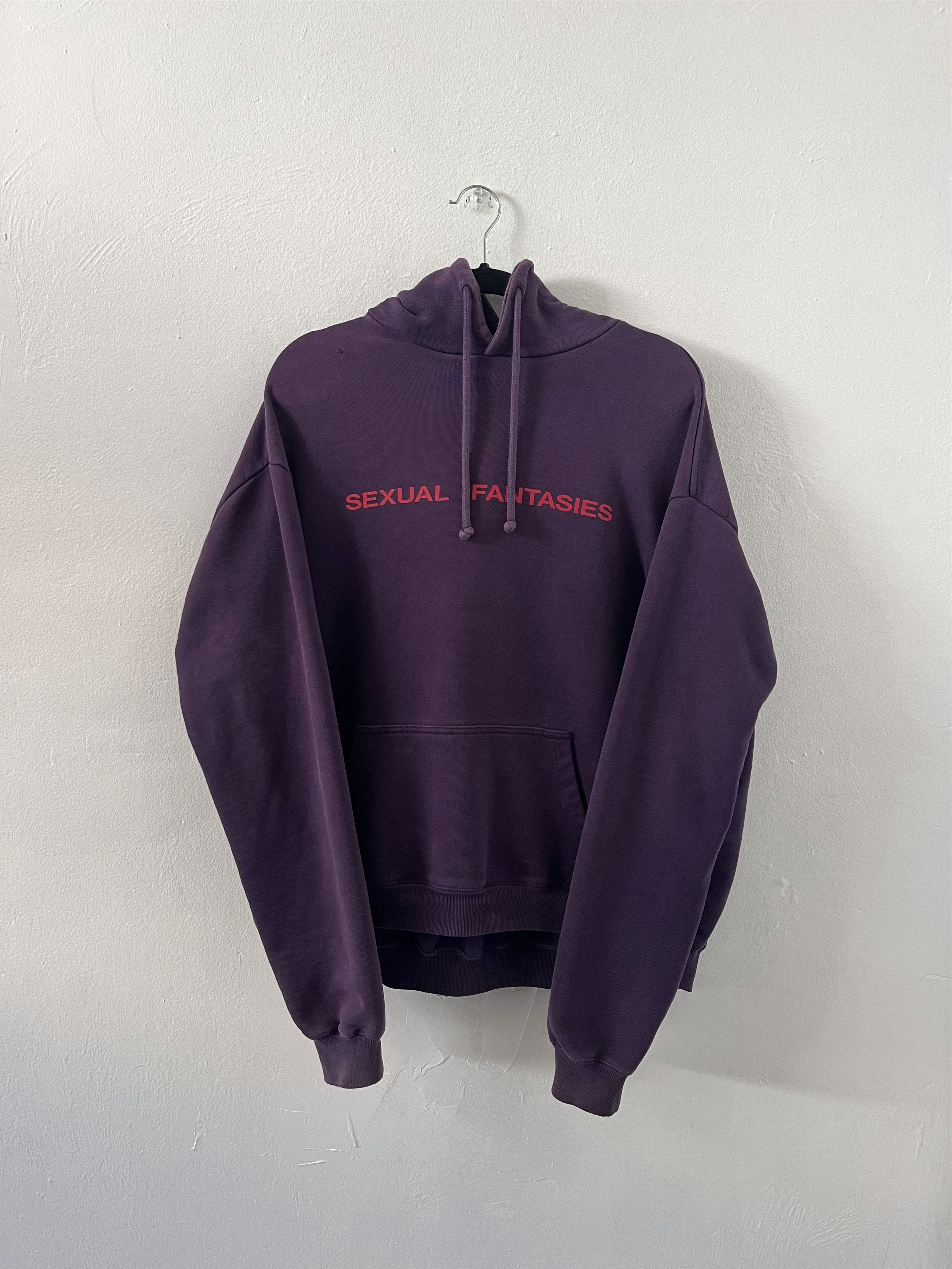 Vetements AW17 Sexual Fantasies Hoodie