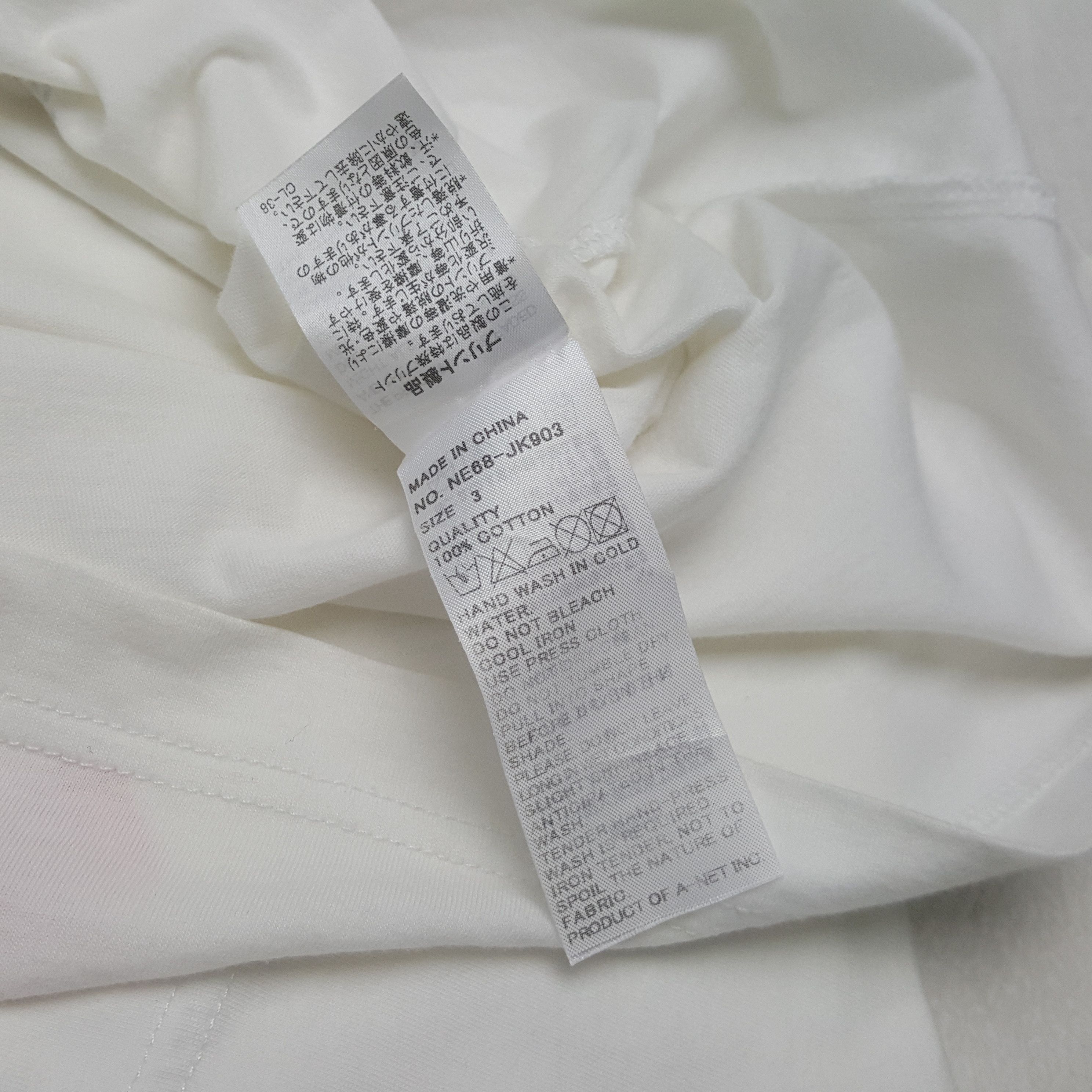 Ne-Net NE-NET by ISSEY MIYAKE Japanese Designer Tshirt C294N13 Size US M / EU 48-50 / 2 - 6 Thumbnail