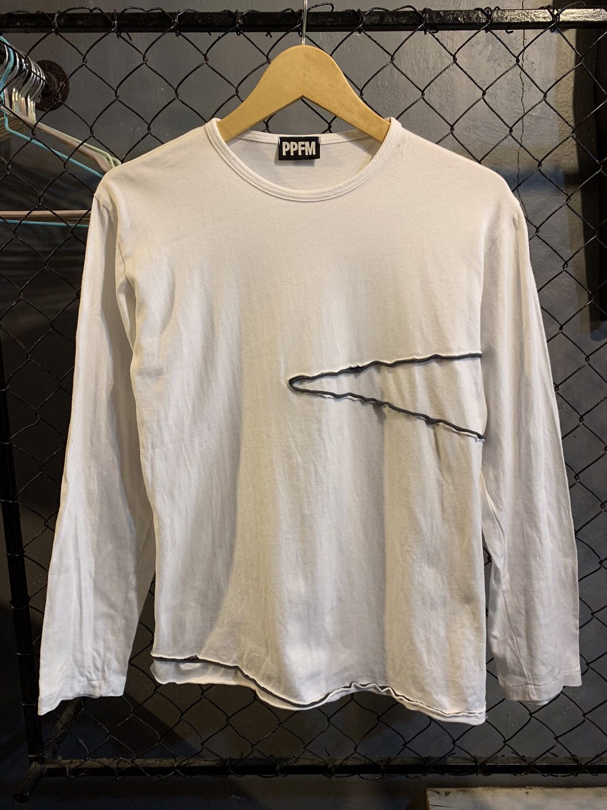 If Six Was Nine 💀LAST DROP FOR💀 PPFM White Longsleeve Tshirt Size US M / EU 48-50 / 2 - 1 Thumbnail