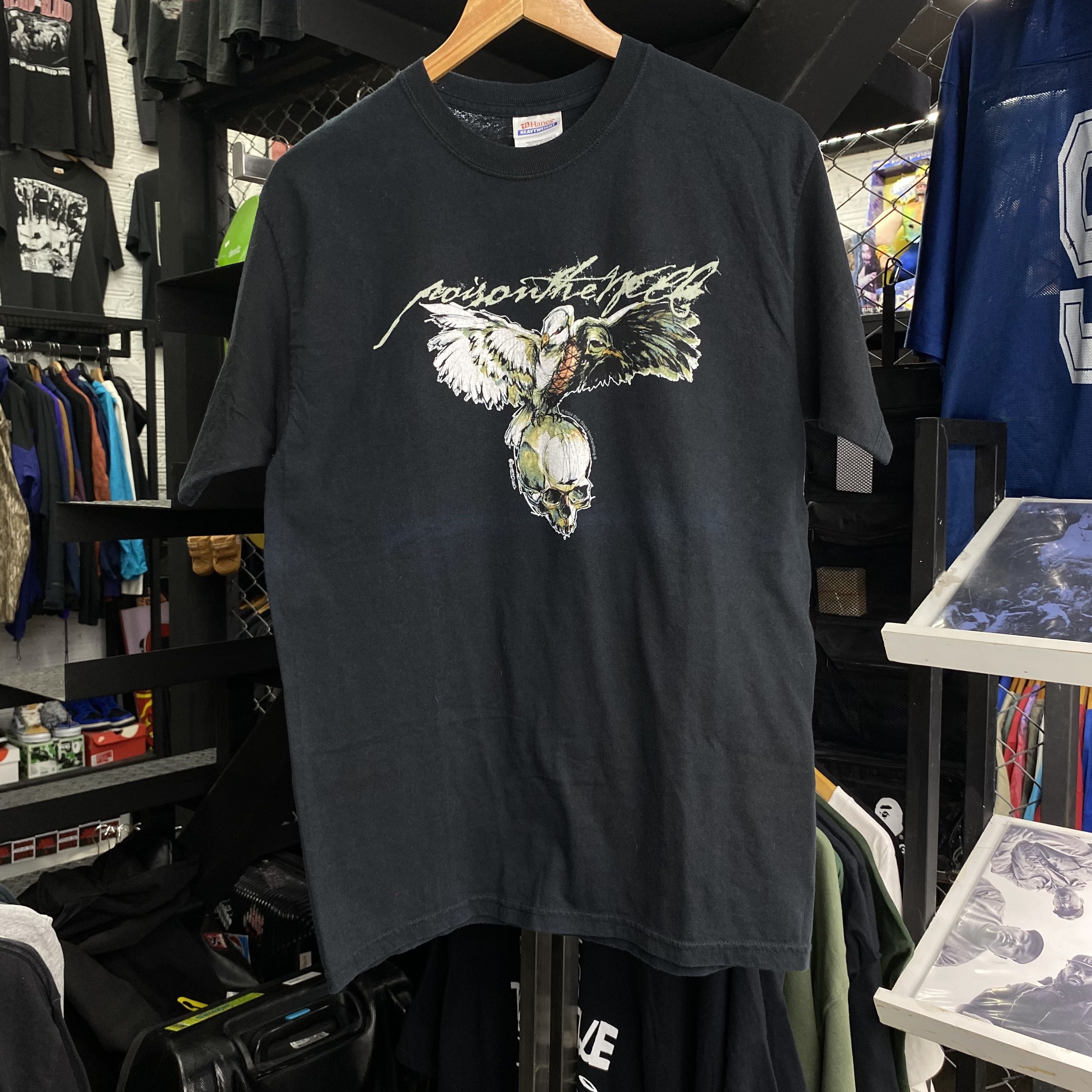 Band Tees POISON THE WELL Vintage 2000s Mathcore Hardcore Shirt Size US M / EU 48-50 / 2 - 1 Thumbnail