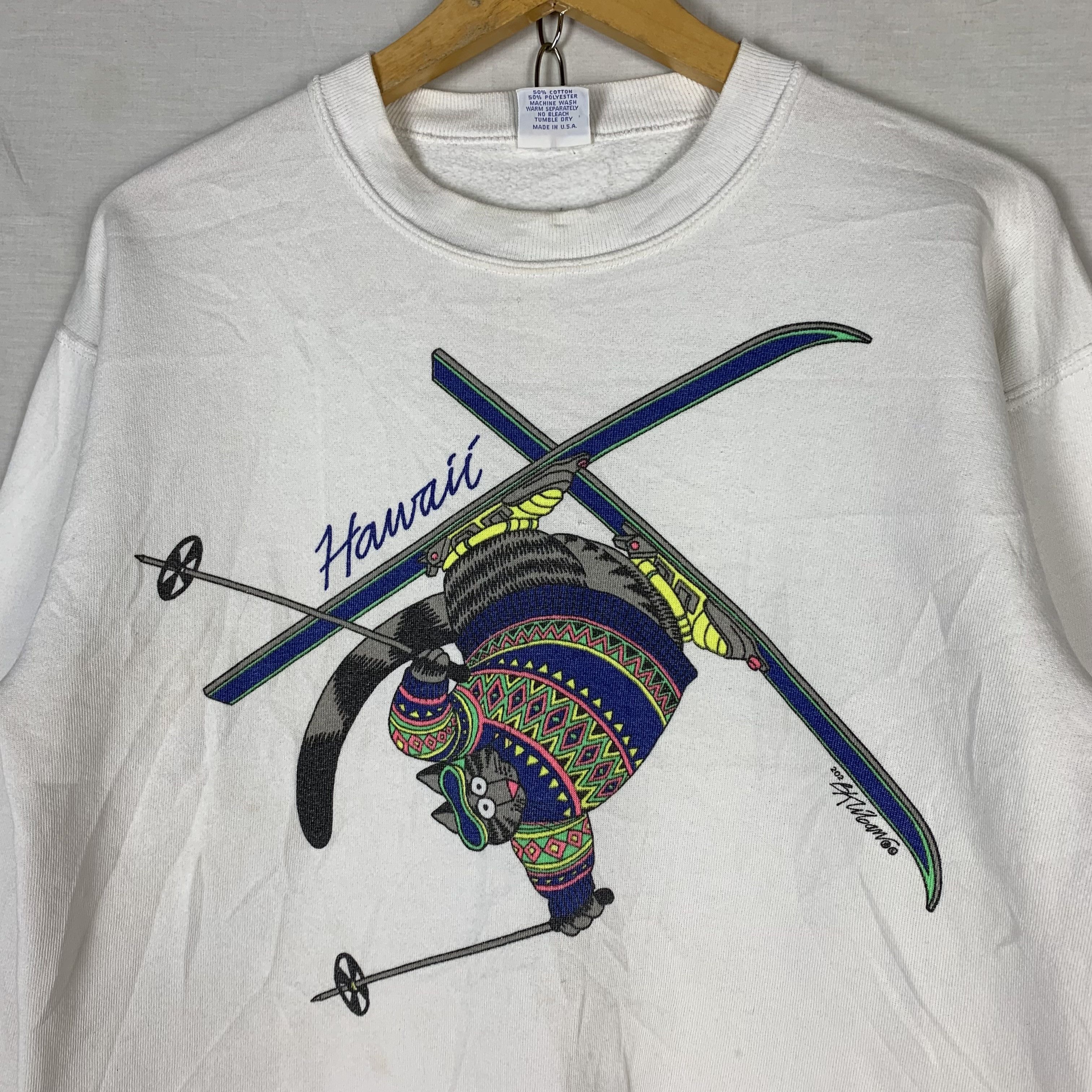 Vintage Vintage Crazy Shirts Sweatshirt Crewneck Size US S / EU 44-46 / 1 - 2 Thumbnail
