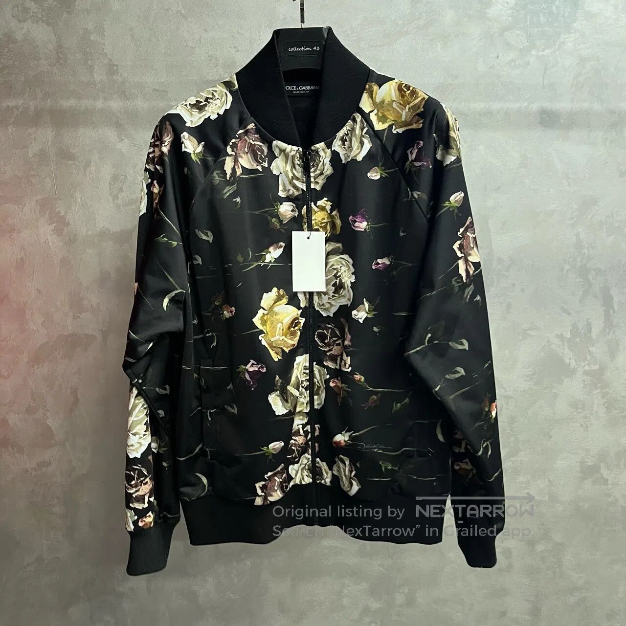 Dolce & Gabbana Dolce Gabbana Floral printed pattern logo jacket| Size US M / EU 48-50 / 2 - 1 Thumbnail