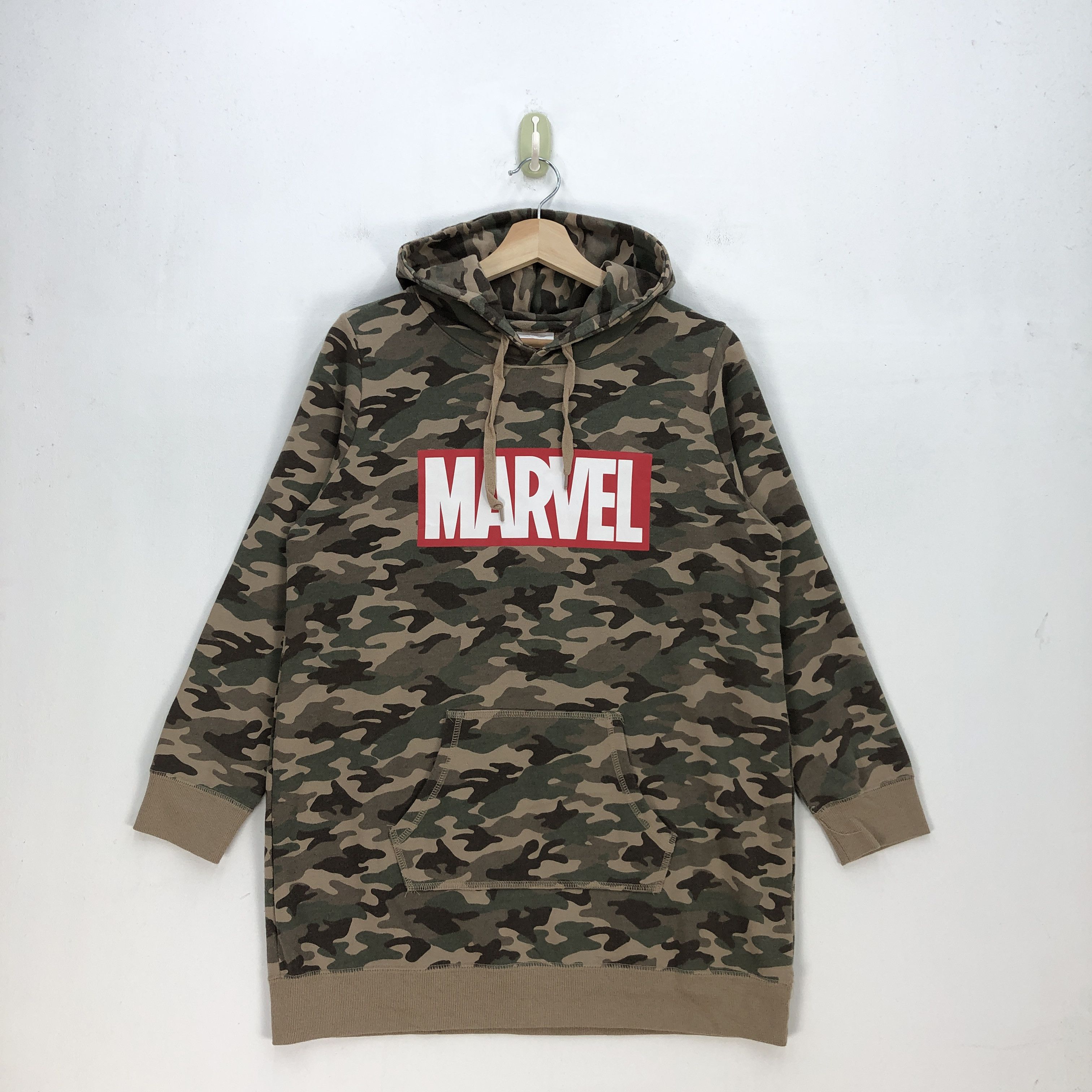 Marvel Comics Marvel Camouflage Sweater Hoodie Movie Cartoon Sweatshirt Size US L / EU 52-54 / 3 - 3 Thumbnail