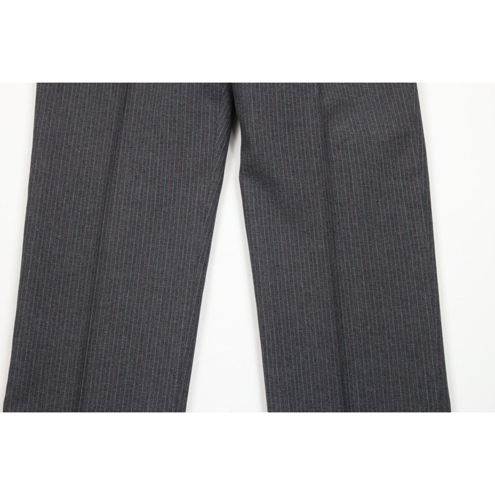 Vintage Vintage 70s Streetwear Wool Striped 2 Piece Wedding Suit Size 42R - 13 Thumbnail