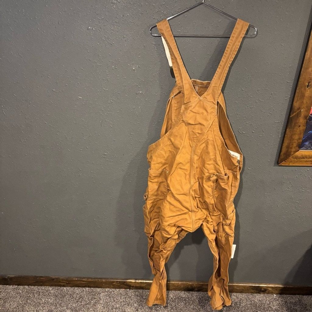 Carhartt Carhartt Tan Work Overalls Size US 32 / EU 48 - 5 Thumbnail