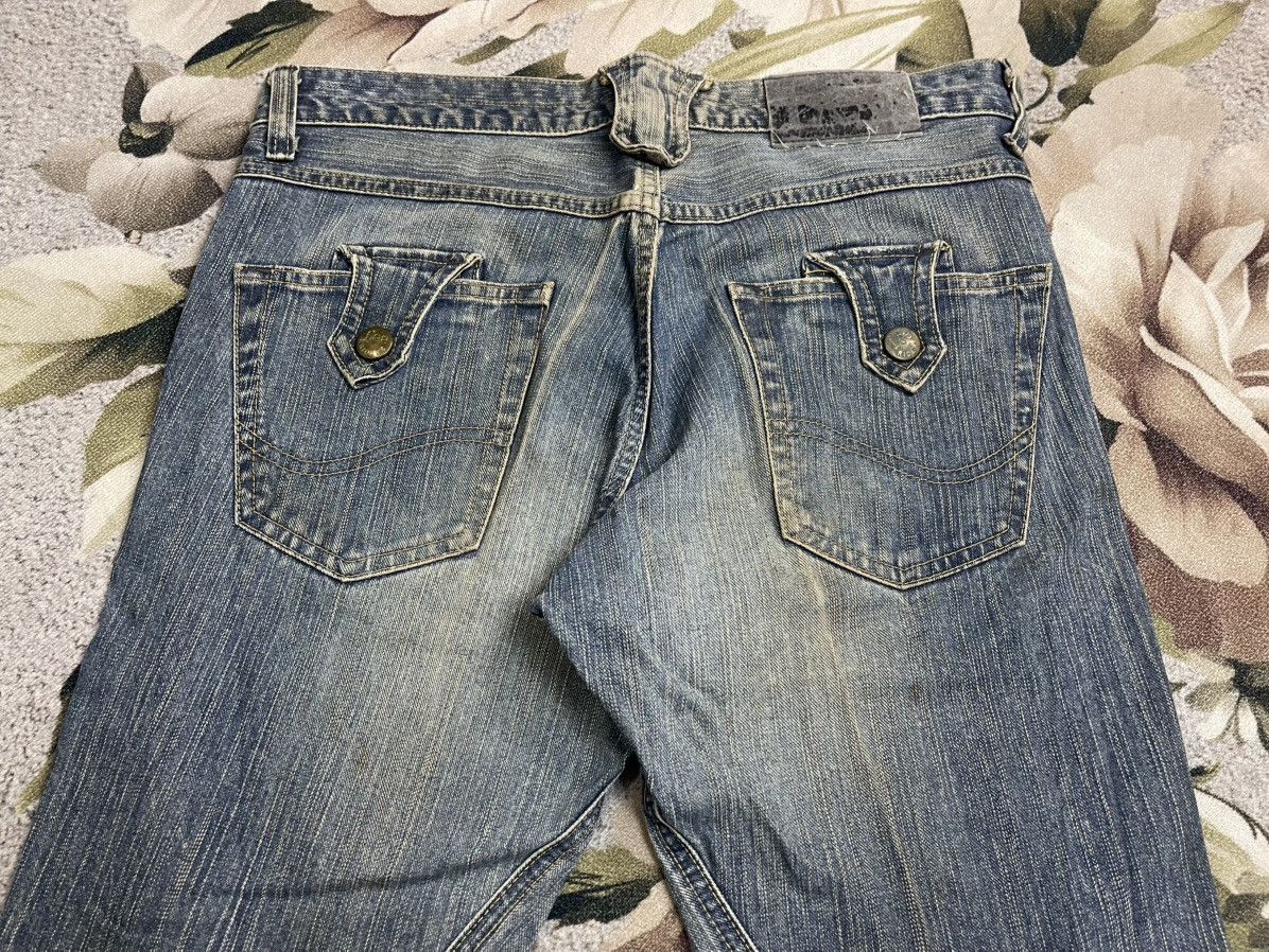 Lee Vintage Lee Riders Flare Jeans Streetwear Size US 33 - 3 Thumbnail