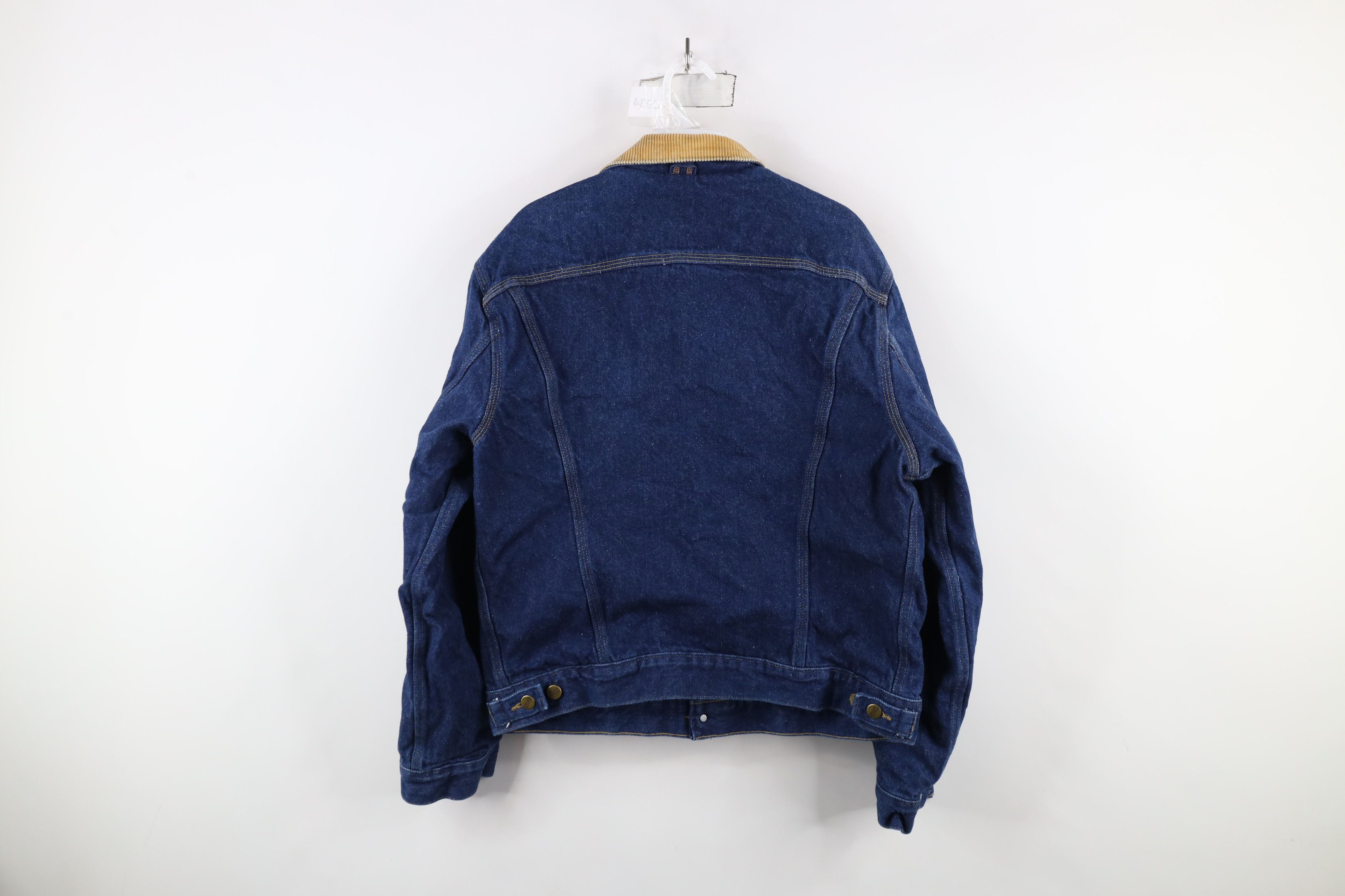 Carhartt × Vintage Vintage 90s Carhartt Corduroy Collared Denim Jacket USA Size US XL / EU 56 / 4 - 12 Thumbnail