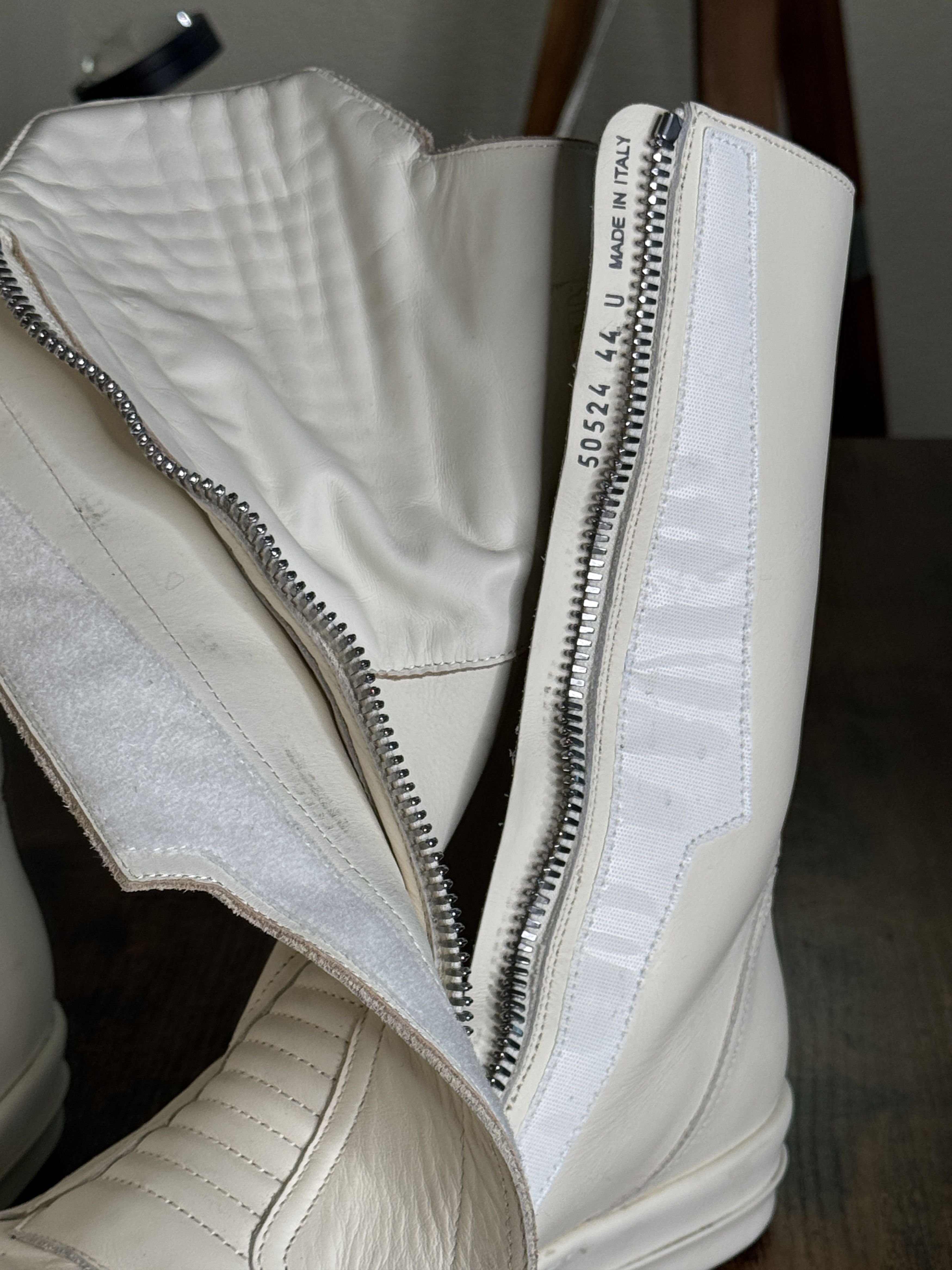Rick Owens Motocross Geobasket Boots, Rick Owens Size US 11 / EU 44 - 4 Thumbnail