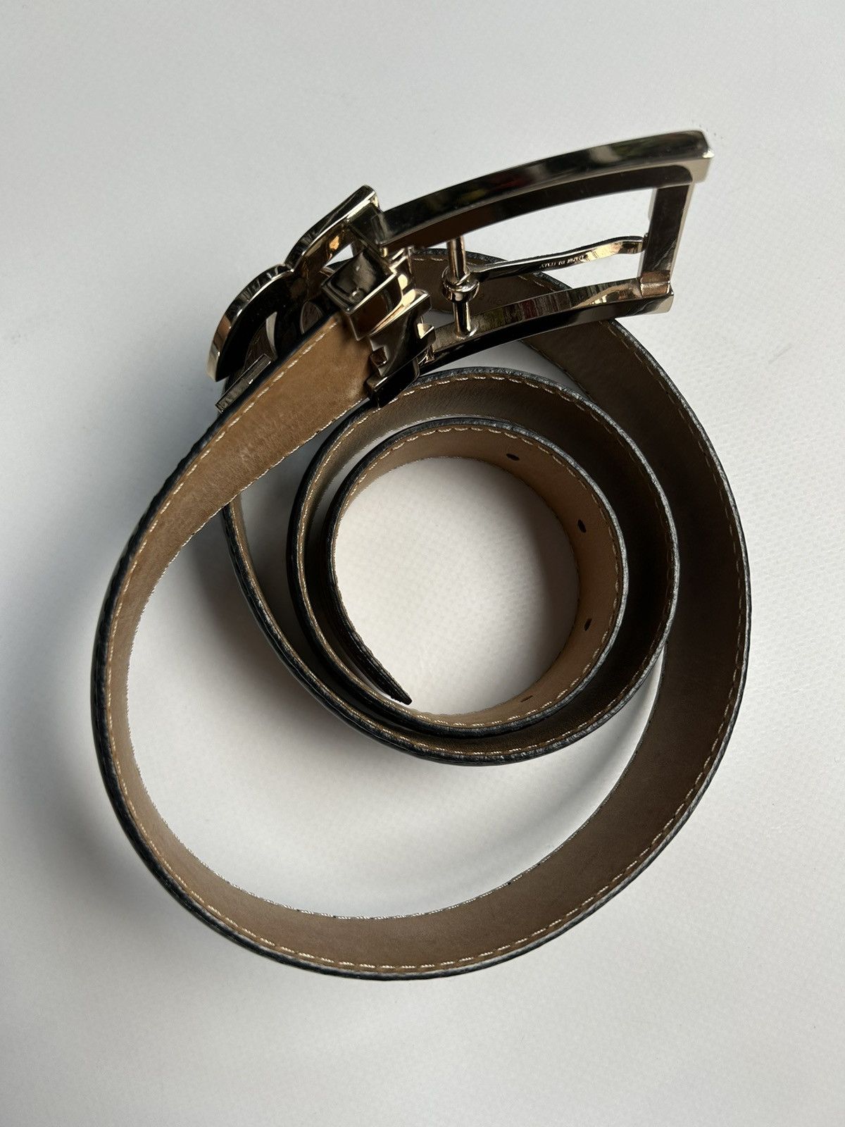 Dolce & Gabbana Vintage Dolce&Gabbana Gold Logo Belt Size ONE SIZE - 7 Thumbnail