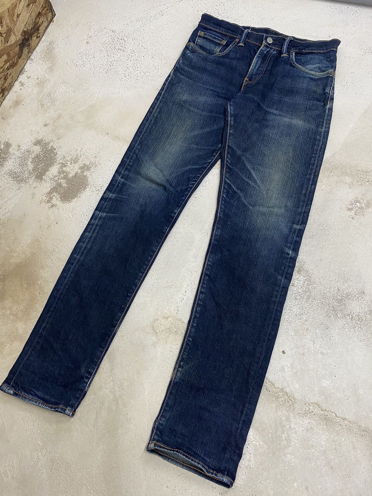 Japanese Brand × Levi's Levis 508 K445 Blue Jean Washed Distress Slim Fit Style Size US 31 - 4 Thumbnail