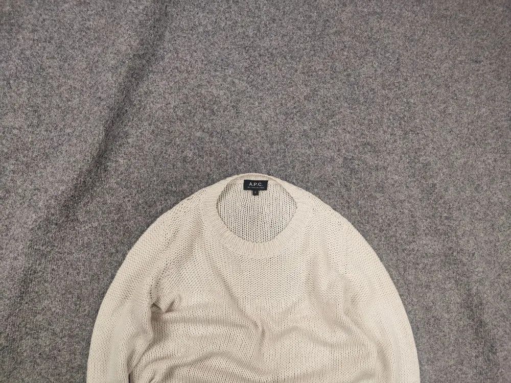 A.P.C. A.P.C. Design Knit light cashmere cotton crew neck sweater Size US S / EU 44-46 / 1 - 1 Thumbnail
