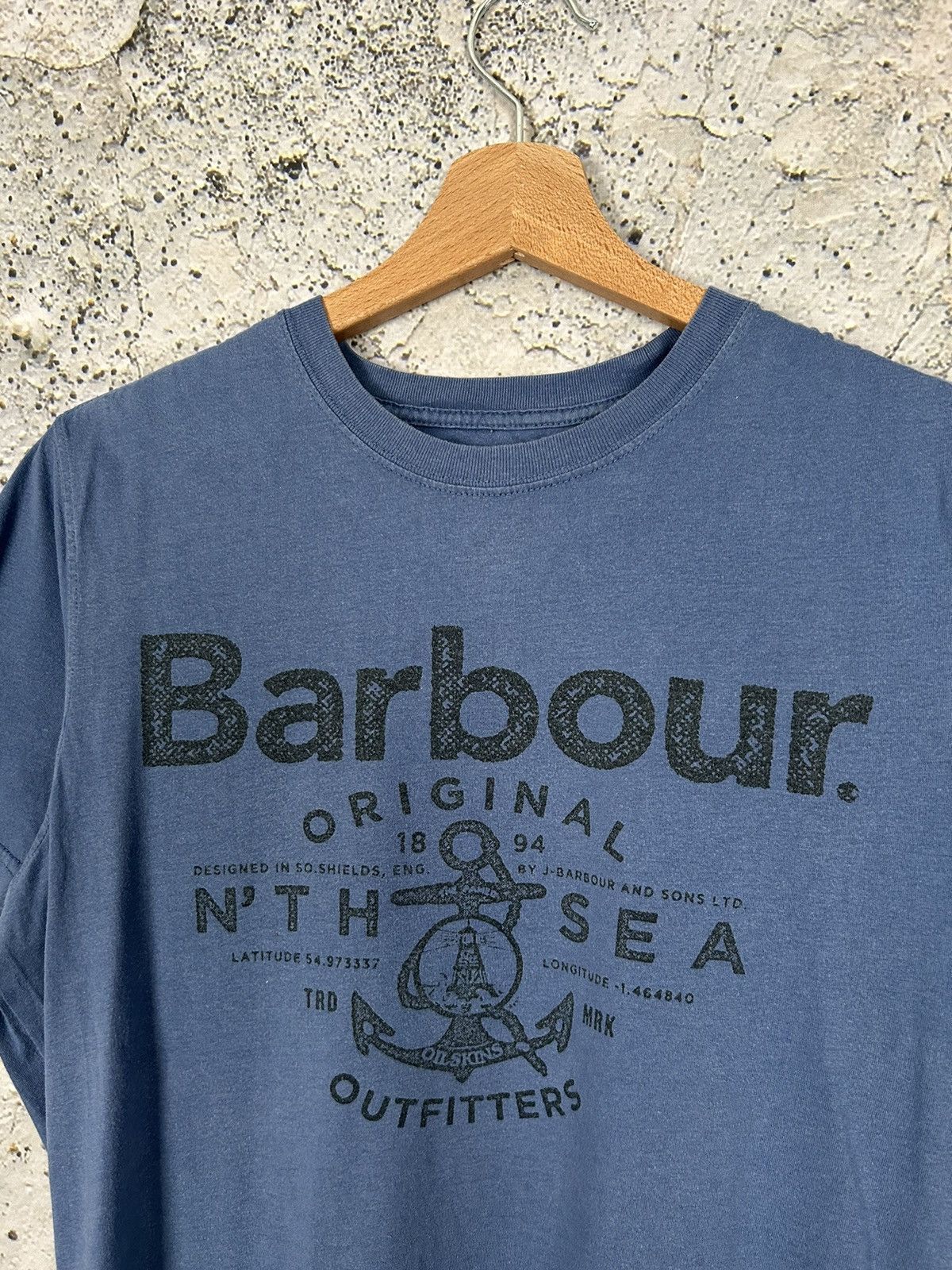 Barbour × Vintage Barbour Logo Graphic Tee Streetwear Gorpcore Vintage Size US S / EU 44-46 / 1 - 3 Thumbnail