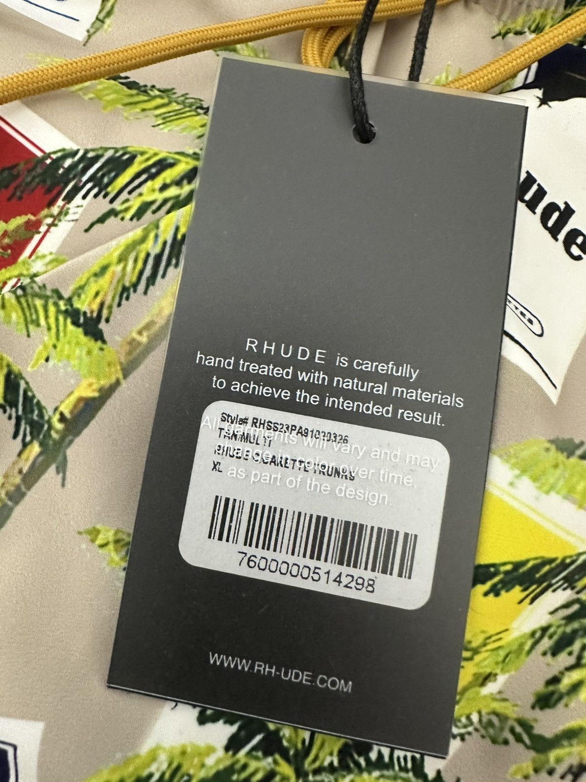 Rhude Rhude Cigarette Shorts Trunks XL Size US 36 / EU 52 - 3 Thumbnail
