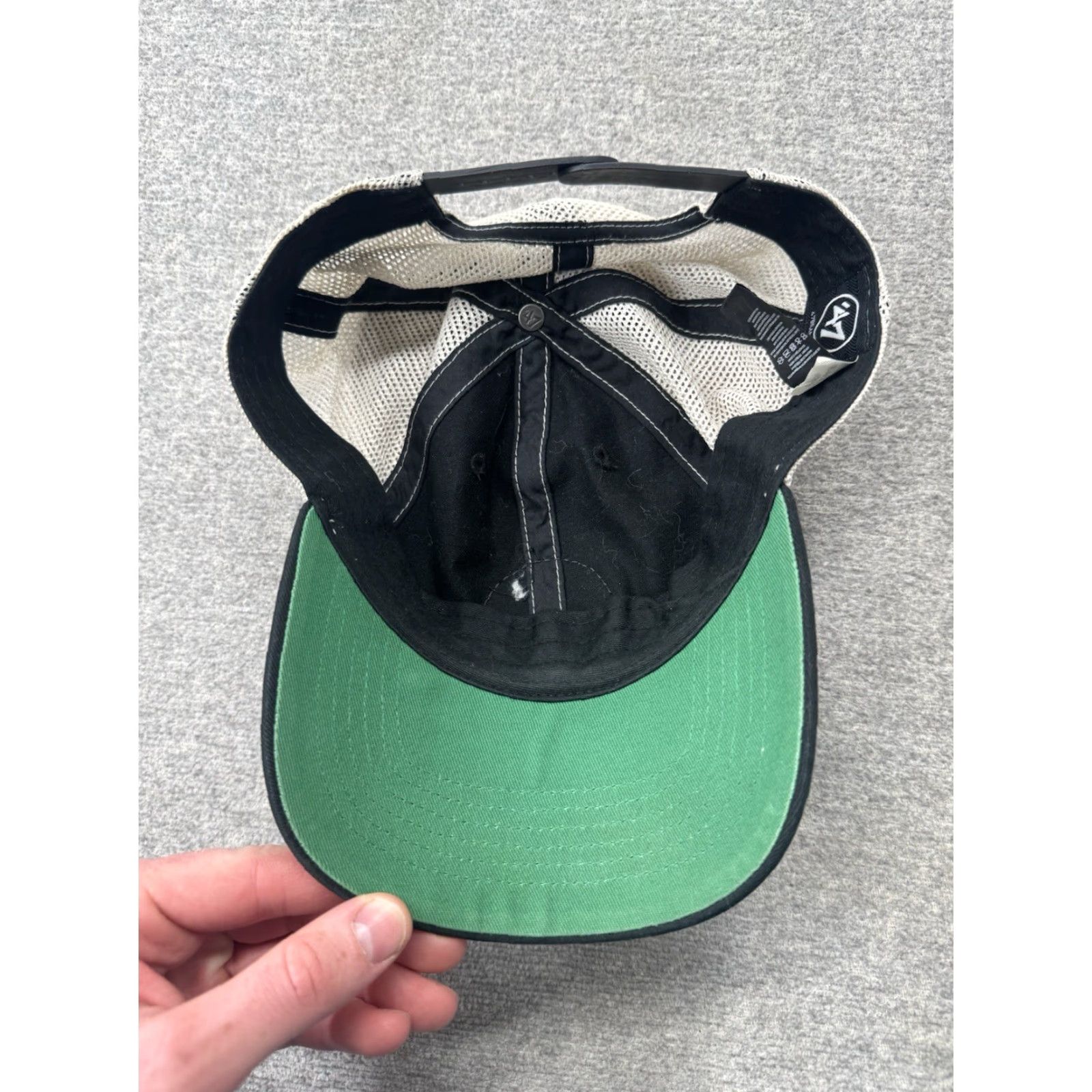 Vintage Forward Observation Group F Hat Black Brown Cap Patch Trucker Baseball Cap Men One Size Camouflage Multicam Dad Theme Size ONE SIZE - 6 Thumbnail