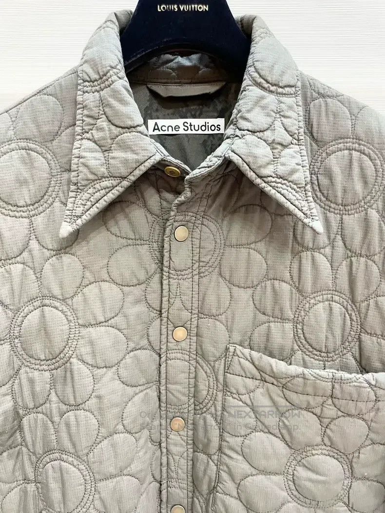 Acne Studios Acne Studios Oversized Shirt Quilted Jacket with a Layer o Size US M / EU 48-50 / 2 - 3 Thumbnail