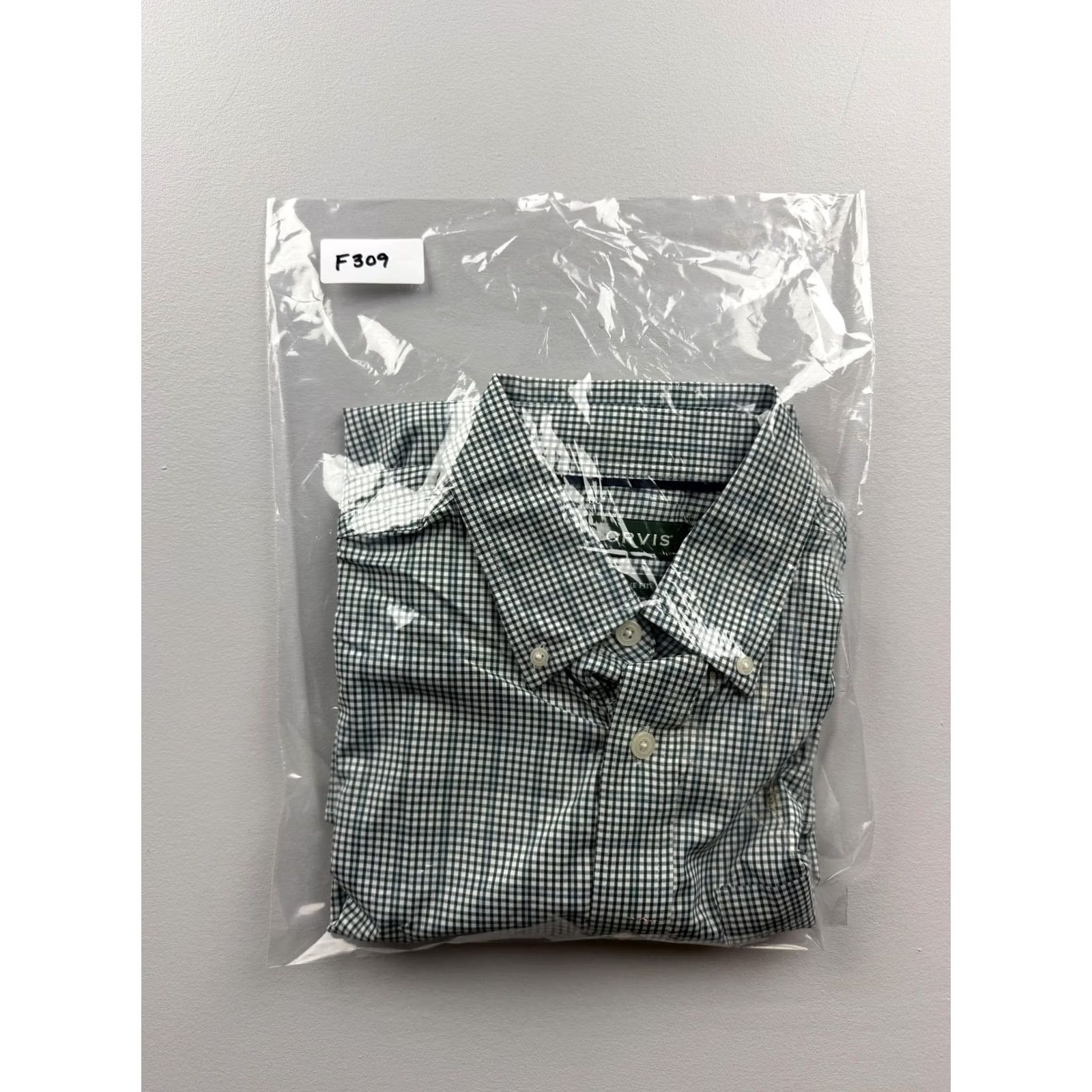 Orvis Orvis Shirt Mens M Green Check Long Sleeve Button-Down Casual Active Fit Size US M / EU 48-50 / 2 - 7 Thumbnail