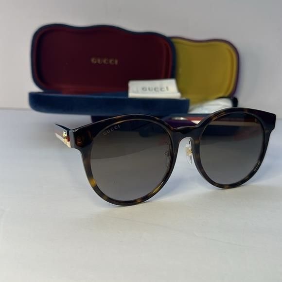Gucci 💯 - New Authentic Gucci GG0416SK00355 GG0416SK Ladies Sungl Size ONE SIZE - 5 Thumbnail
