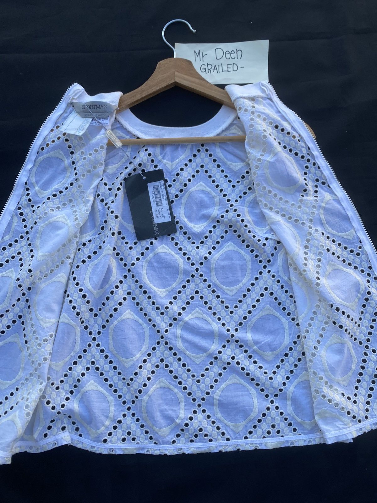 Max Mara Rare Sportmax Embroidered Sleeveless Top Size S / US 4 / IT 40 - 23 Thumbnail