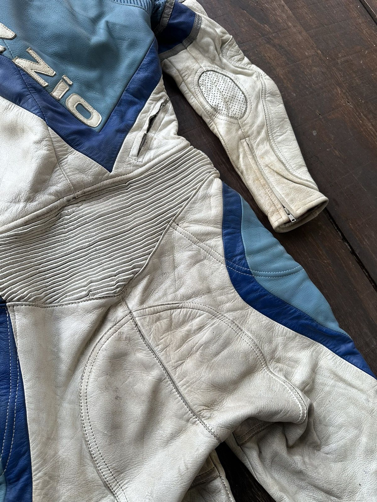 Japanese Brand Spazzio leather racing jacket Size US XS / EU 42 / 0 - 14 Thumbnail