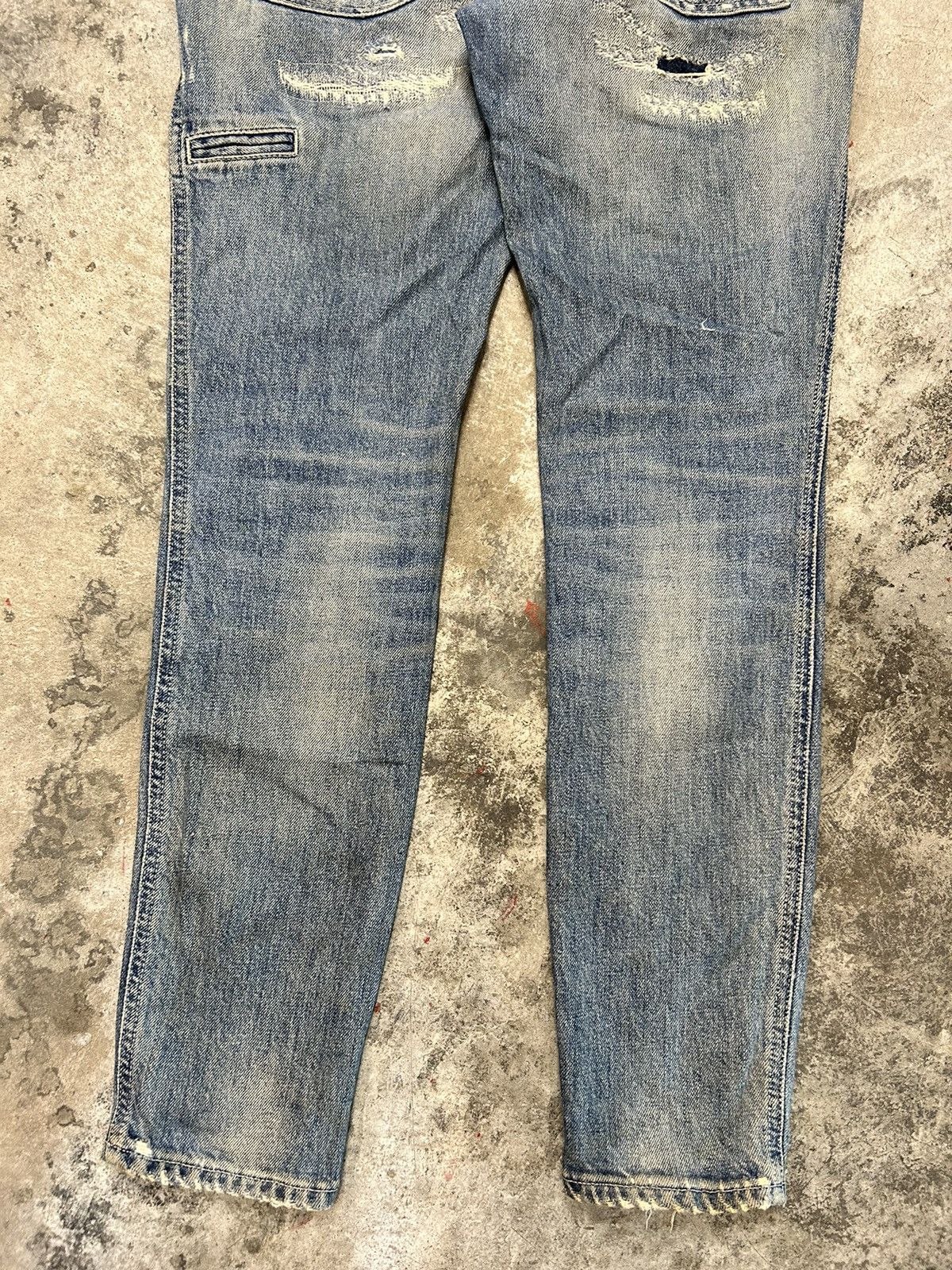 CLOSED × Marithe + Francois Girbaud Closed Ripped Jeans Blush Denim Size 28" / US 6 / IT 42 - 9 Thumbnail