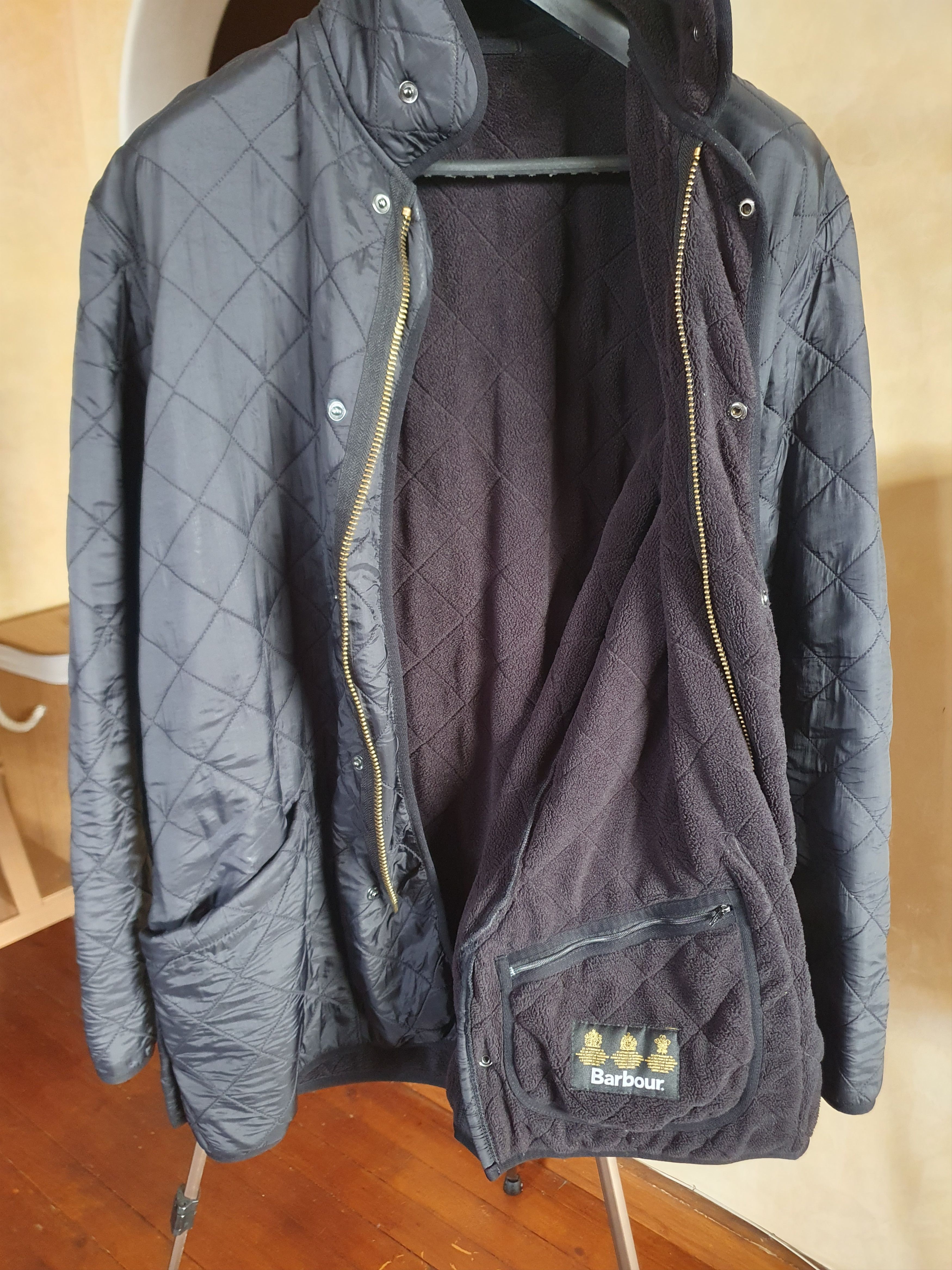 Barbour Barbour D314 Polarquit Long Jacket sz XL Size US XL / EU 56 / 4 - 10 Thumbnail