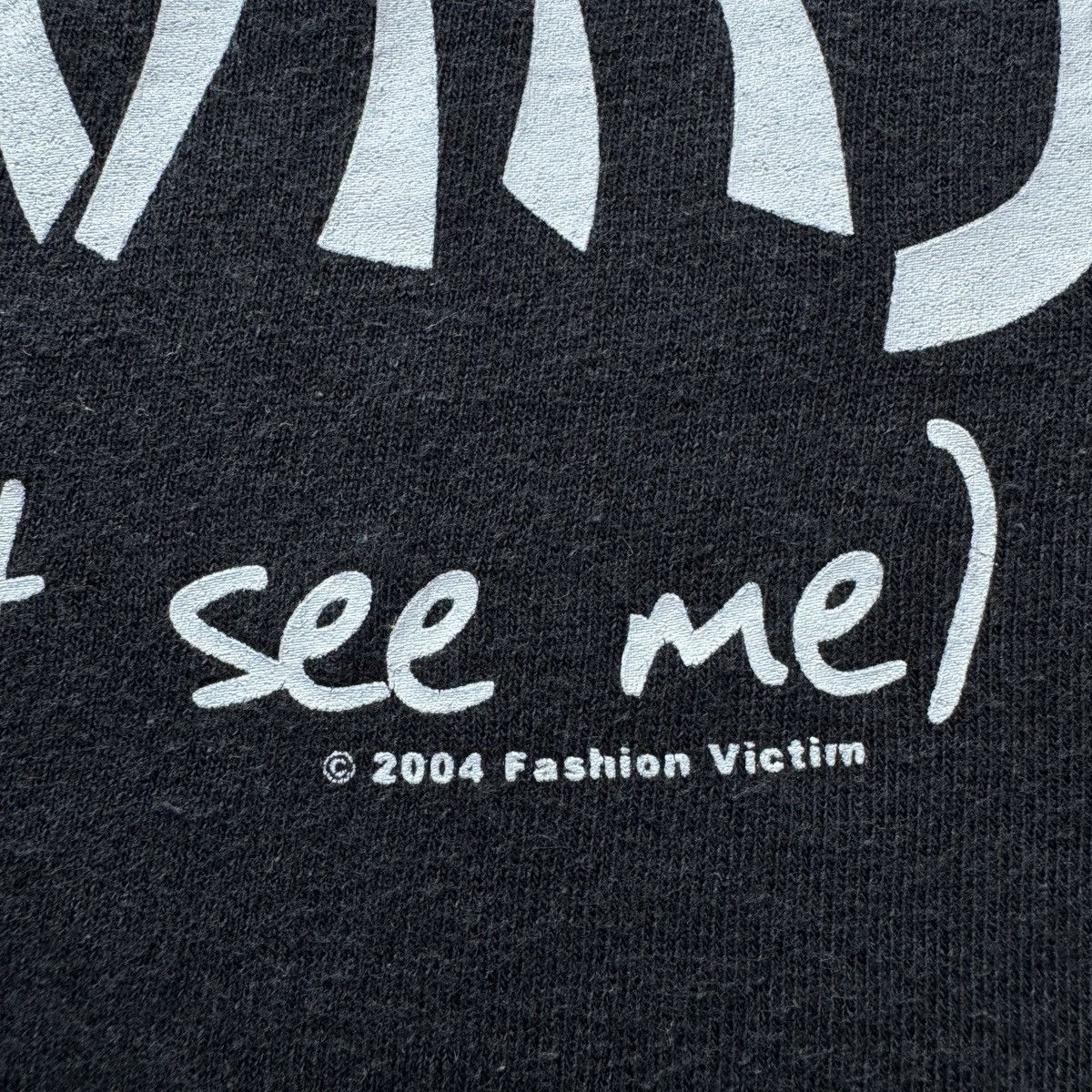 Fashion Victim Vintage Fashion Victim Im Ninja You cant see me 2004 00s tee Size US S / EU 44-46 / 1 - 3 Thumbnail