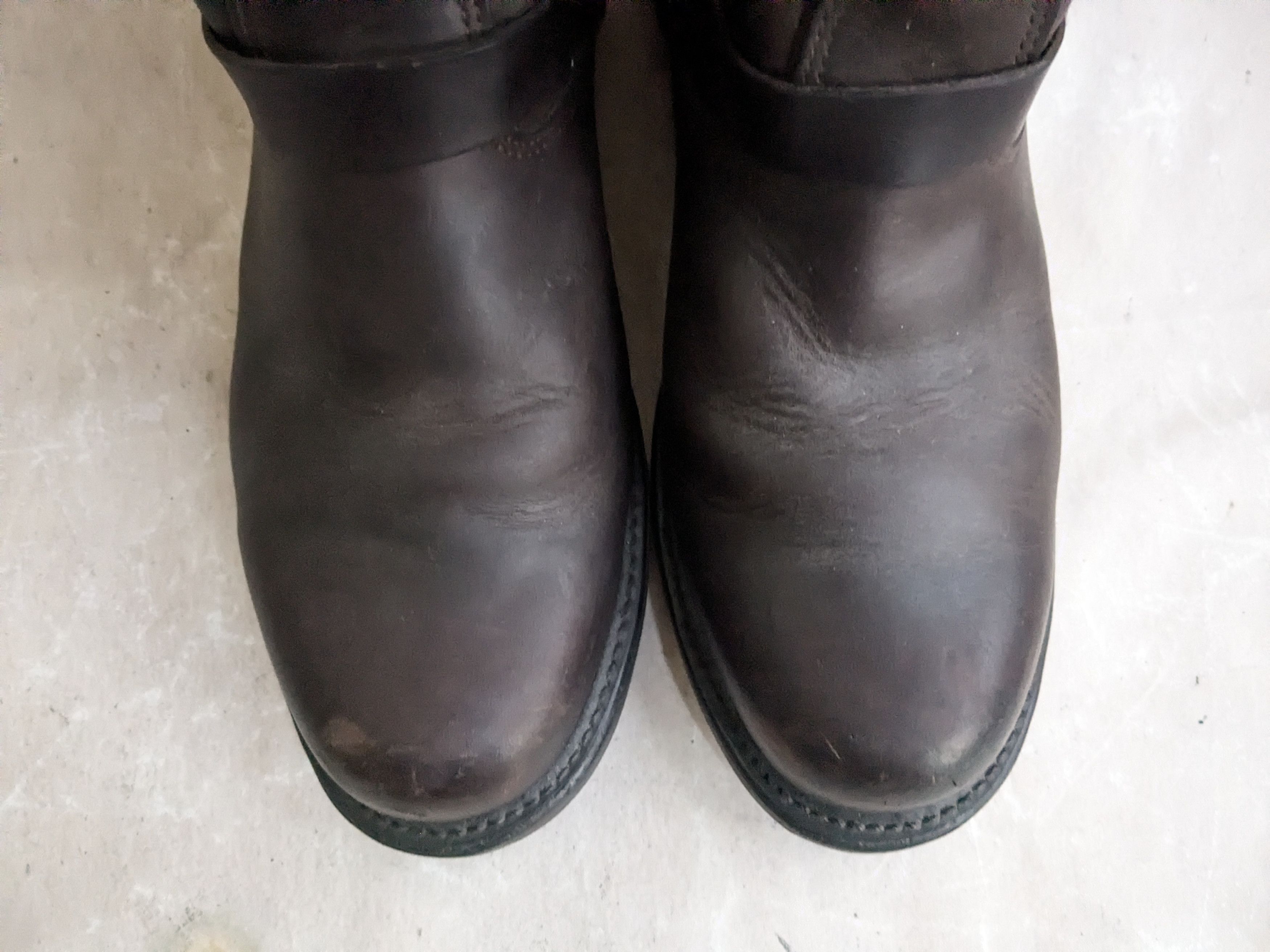 Frye Frye Engineer Boots Brown Leather 13 M Leather Buckle Size US 13 / EU 46 - 3 Thumbnail