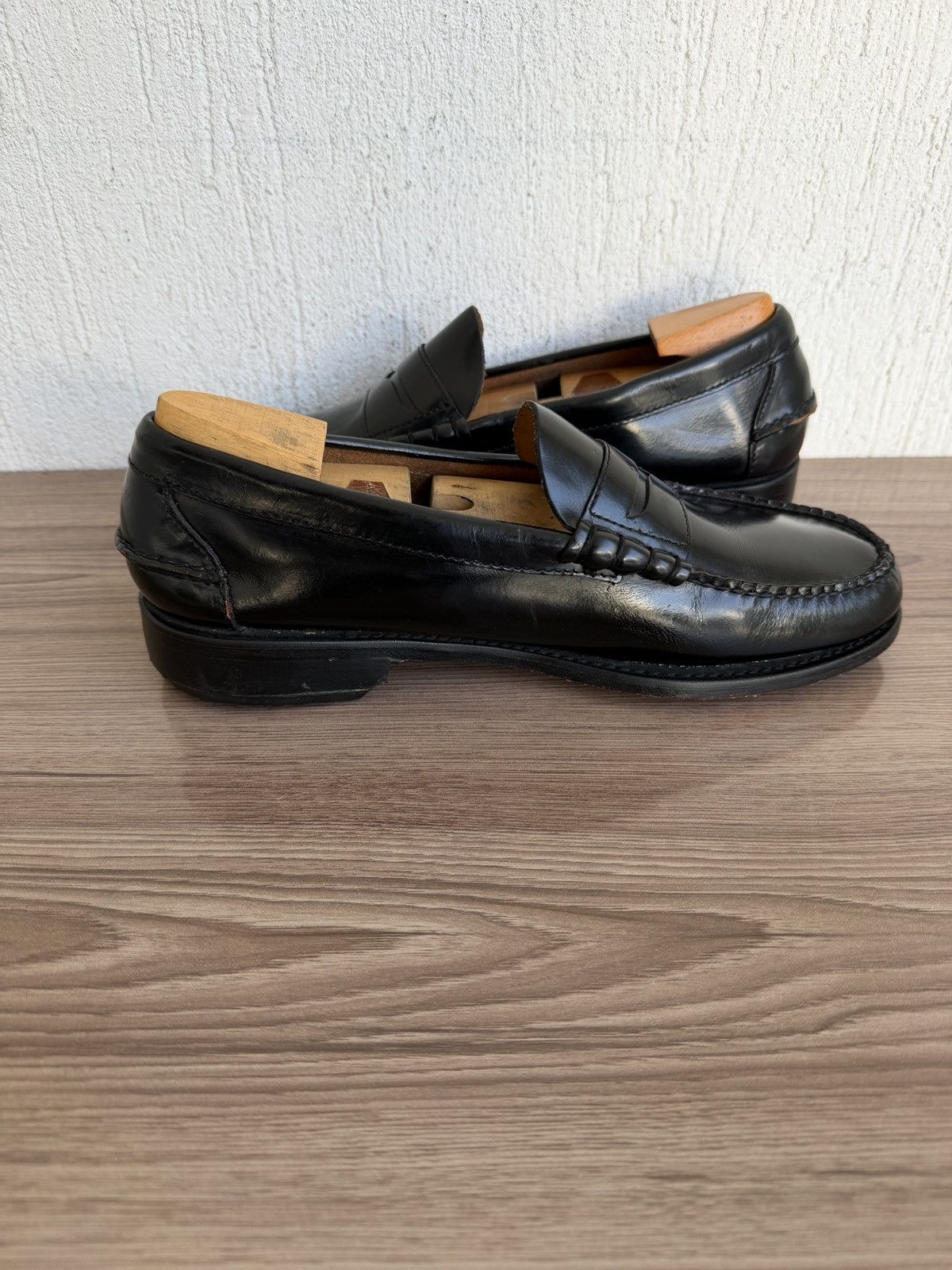 Prada Brushed leather penny loafers Size US 9.5 / EU 42-43 - 11 Thumbnail