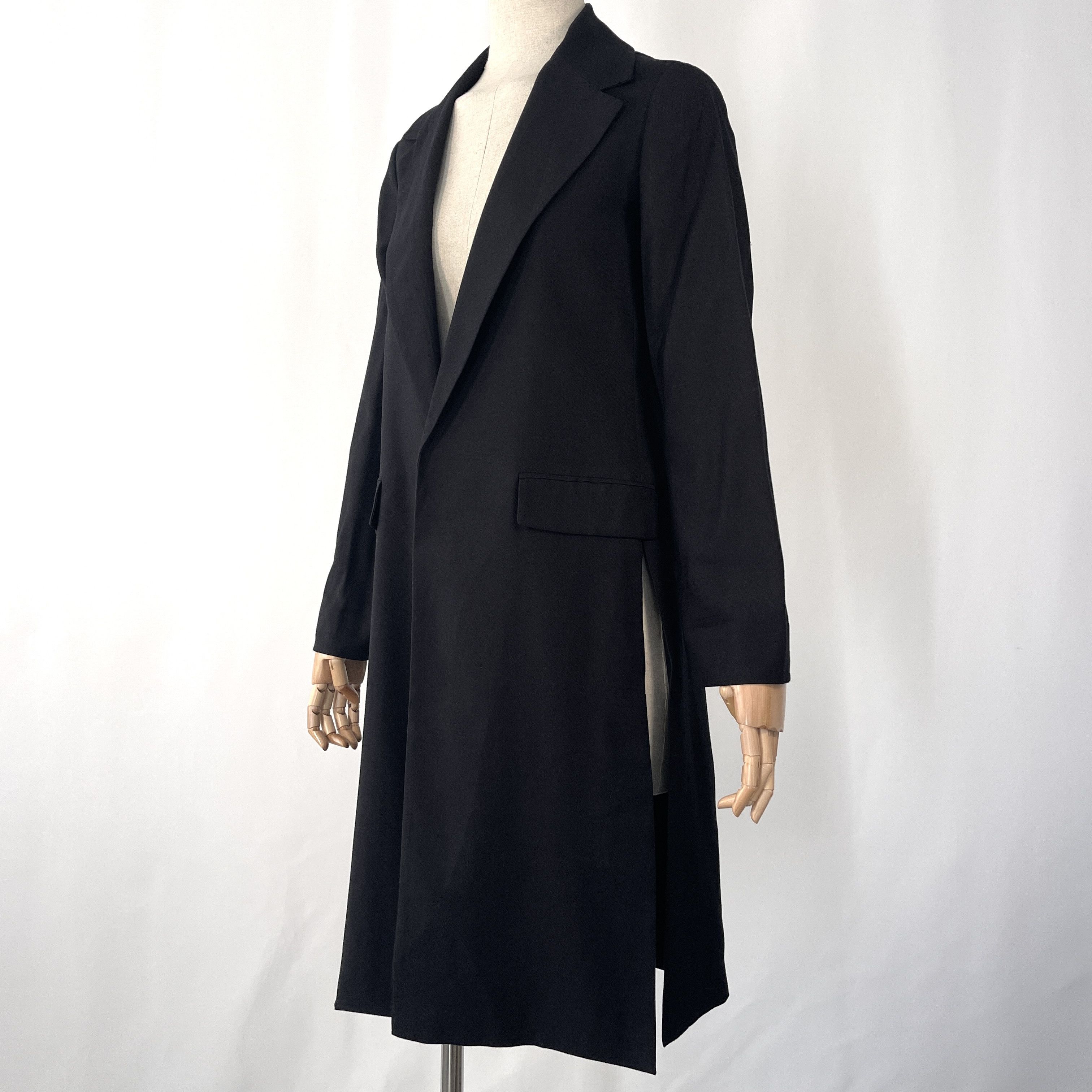 Allsaints ALLSAINTS Light Black Coat size 4 US Size S / US 4 / IT 40 - 2 Thumbnail