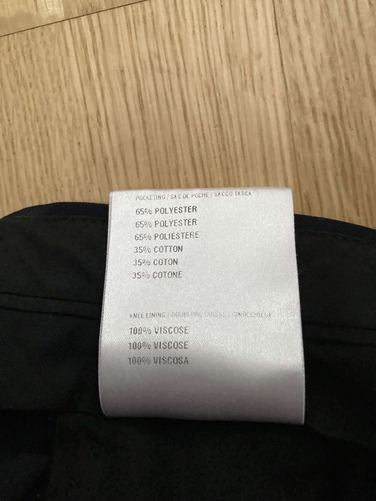 Lanvin Lanvin Side-Stripe Wool Pants Navy US30 Size US 30 / EU 46 - 13 Thumbnail