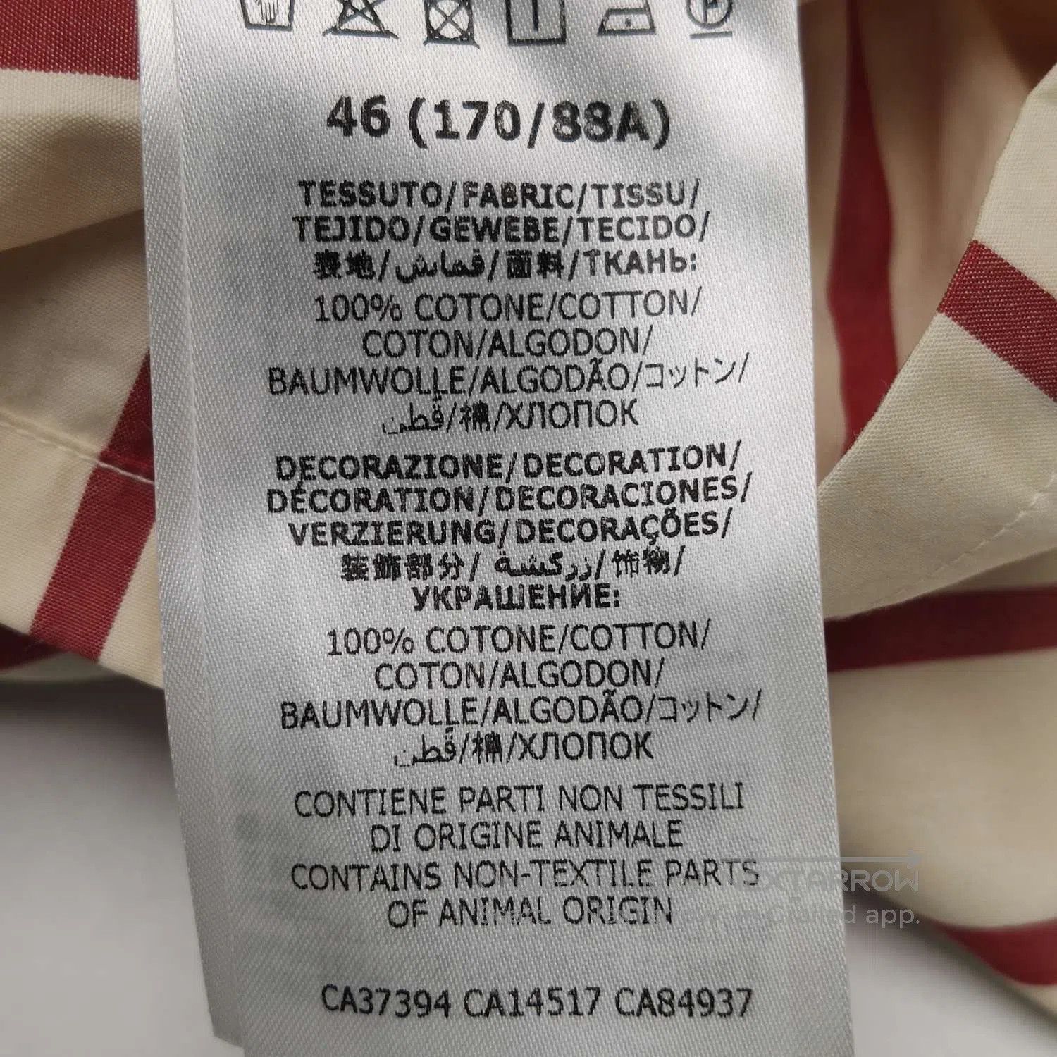 Gucci Gucci Beige Red Stripe GG Logo V. Size US S / EU 44-46 / 1 - 9 Thumbnail
