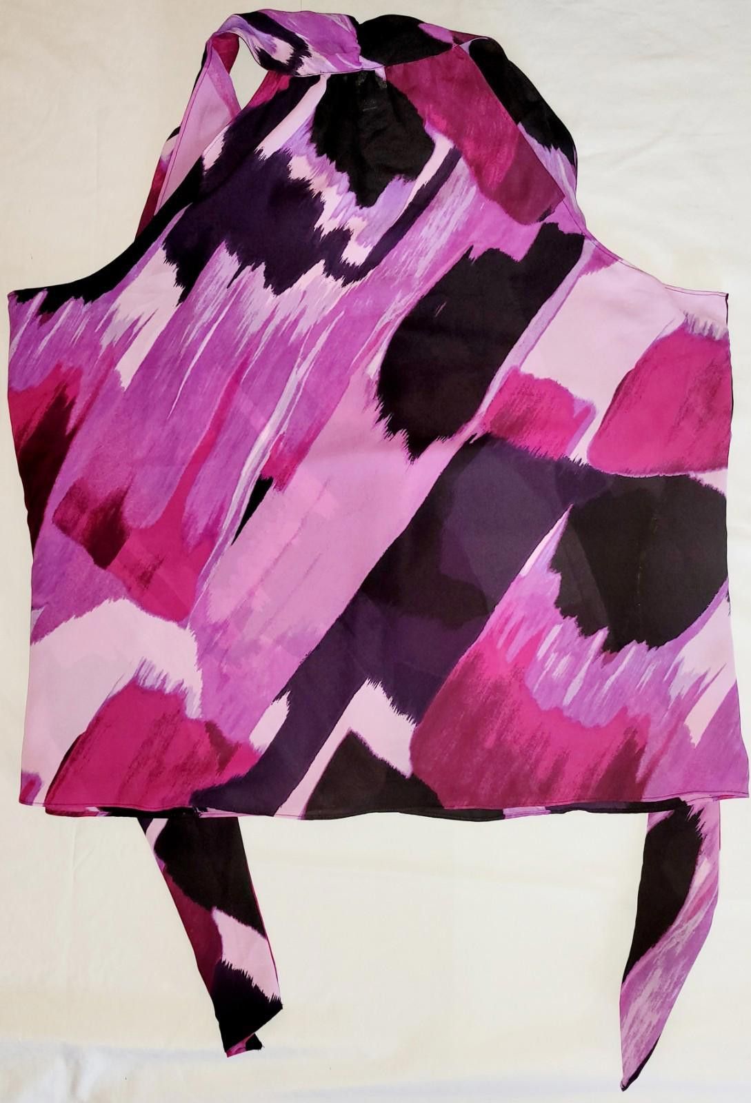 Designer Jennifer Lopez women's size XL sleeveless blouse Size XL / US 12-14 / IT 48-50 - 5 Thumbnail