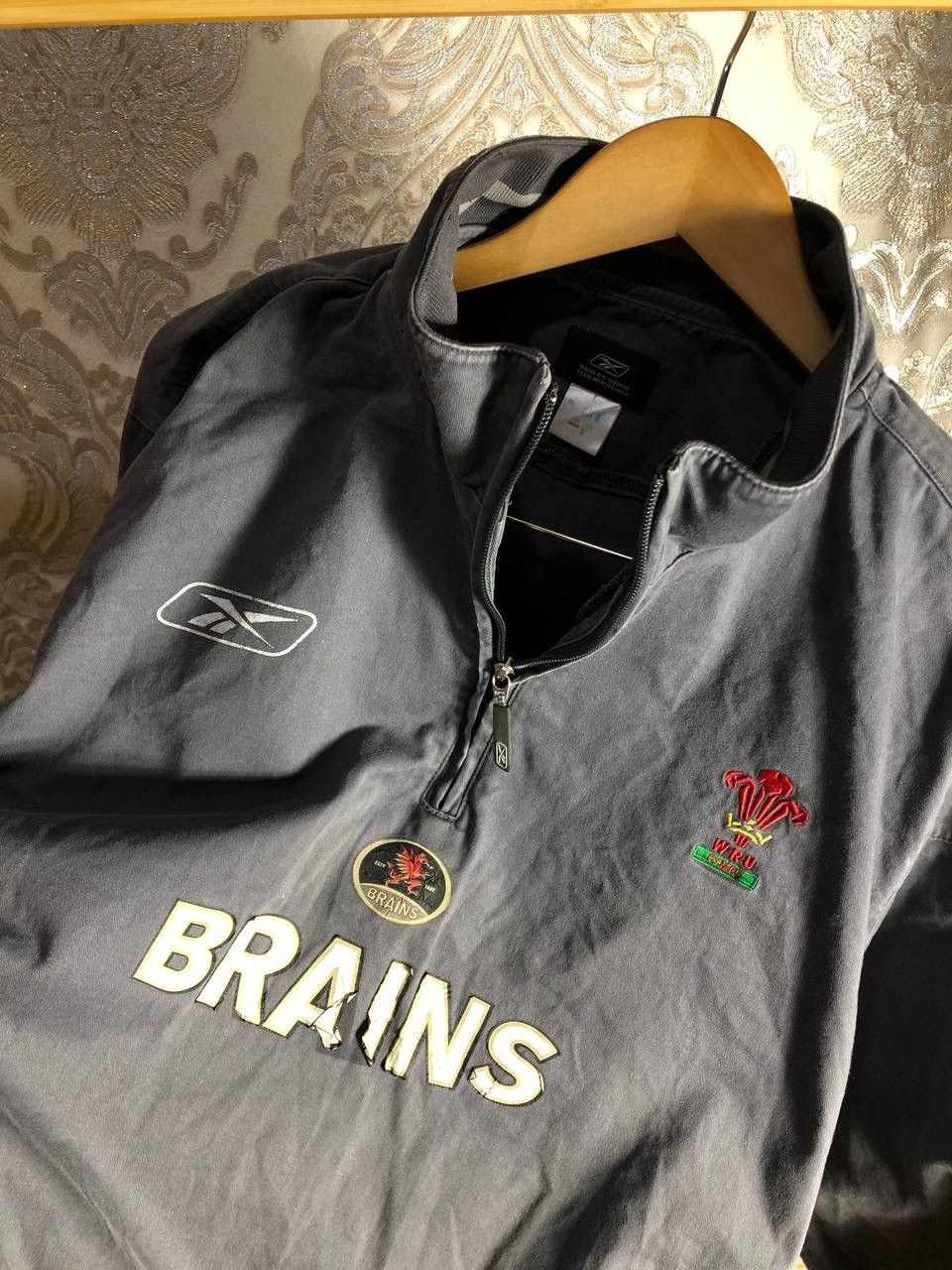 Reebok VINTAGE REEBOK WRU CYMRU WALES RUGBY RETRO JACKET Y2K 90s Size US L / EU 52-54 / 3 - 5 Thumbnail