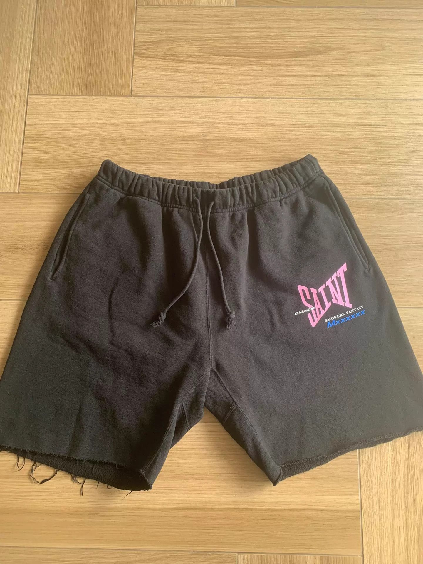 Other SAINT Mxxxxxx RIBON Sweat Shorts Size US 36 / EU 52 - 1 Thumbnail
