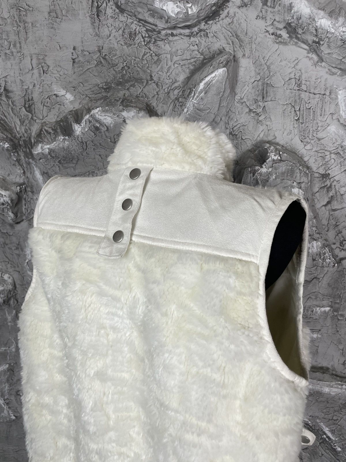 If Six Was Nine 2000s Y2K Fur Vest Japanese Opium Archive Rick Owens Style Size US S / EU 44-46 / 1 - 11 Thumbnail