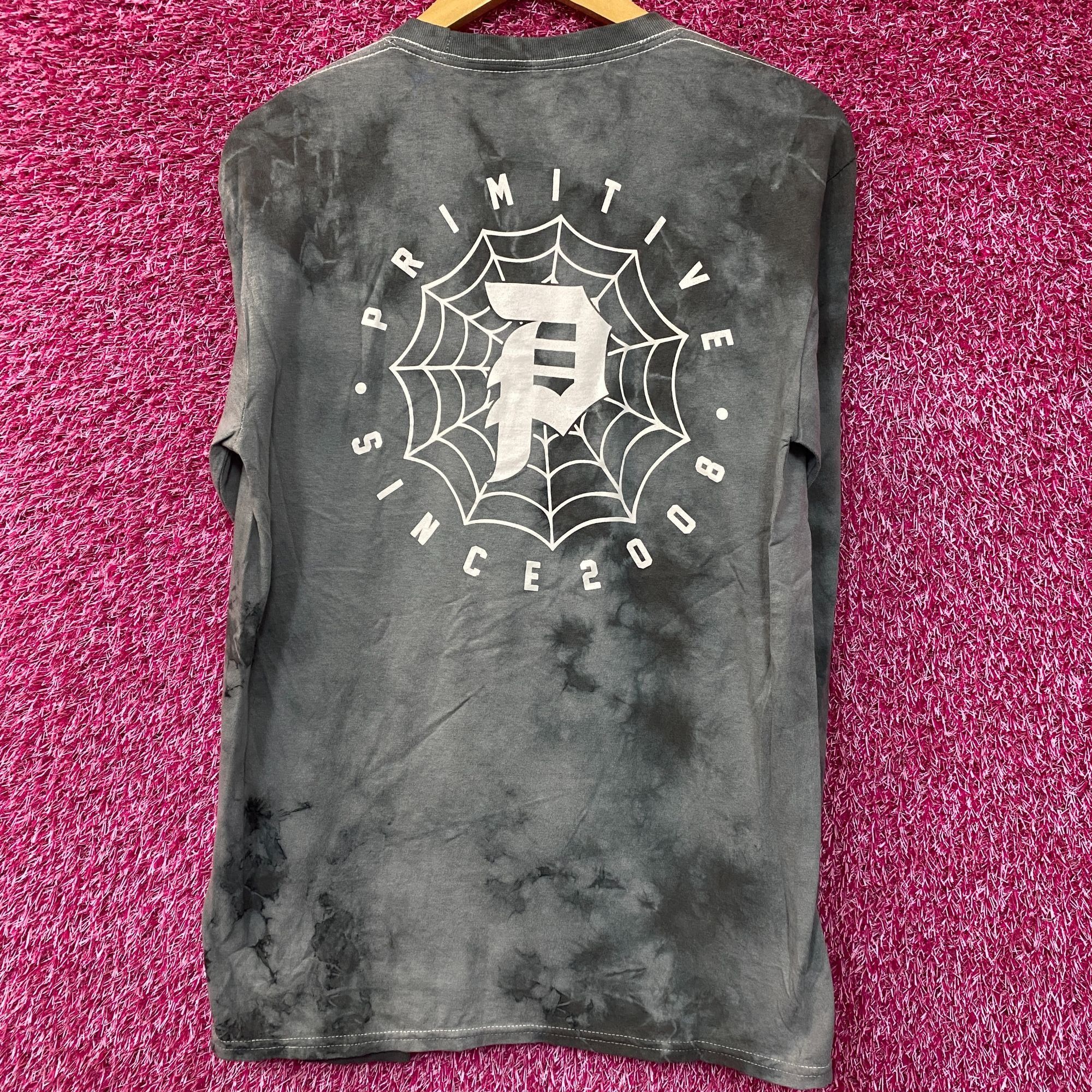 Primitive Primitive Spiderweb Tie Dye Long Sleeve T-Shirt Small Size US S / EU 44-46 / 1 - 3 Thumbnail