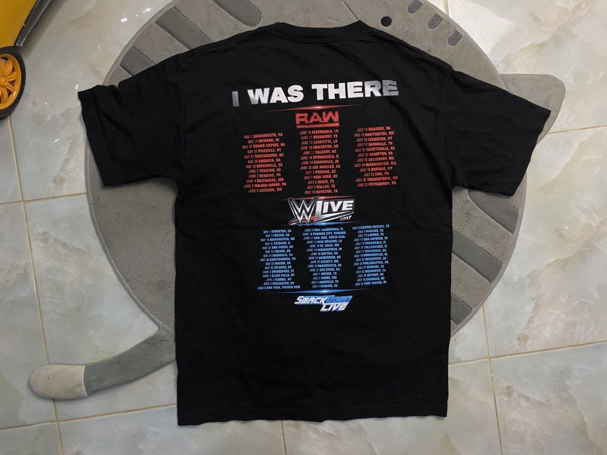 Travis Scott × WWE Vintage WWE TOUR FULL CHARACTER 2017 wwf wrestling tee y2k Size US M / EU 48-50 / 2 - 7 Thumbnail