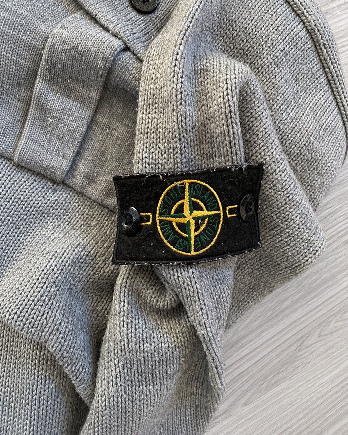 Stone Island Retro Stone Island Vintage Button Up Knit Size US M / EU 48-50 / 2 - 3 Thumbnail