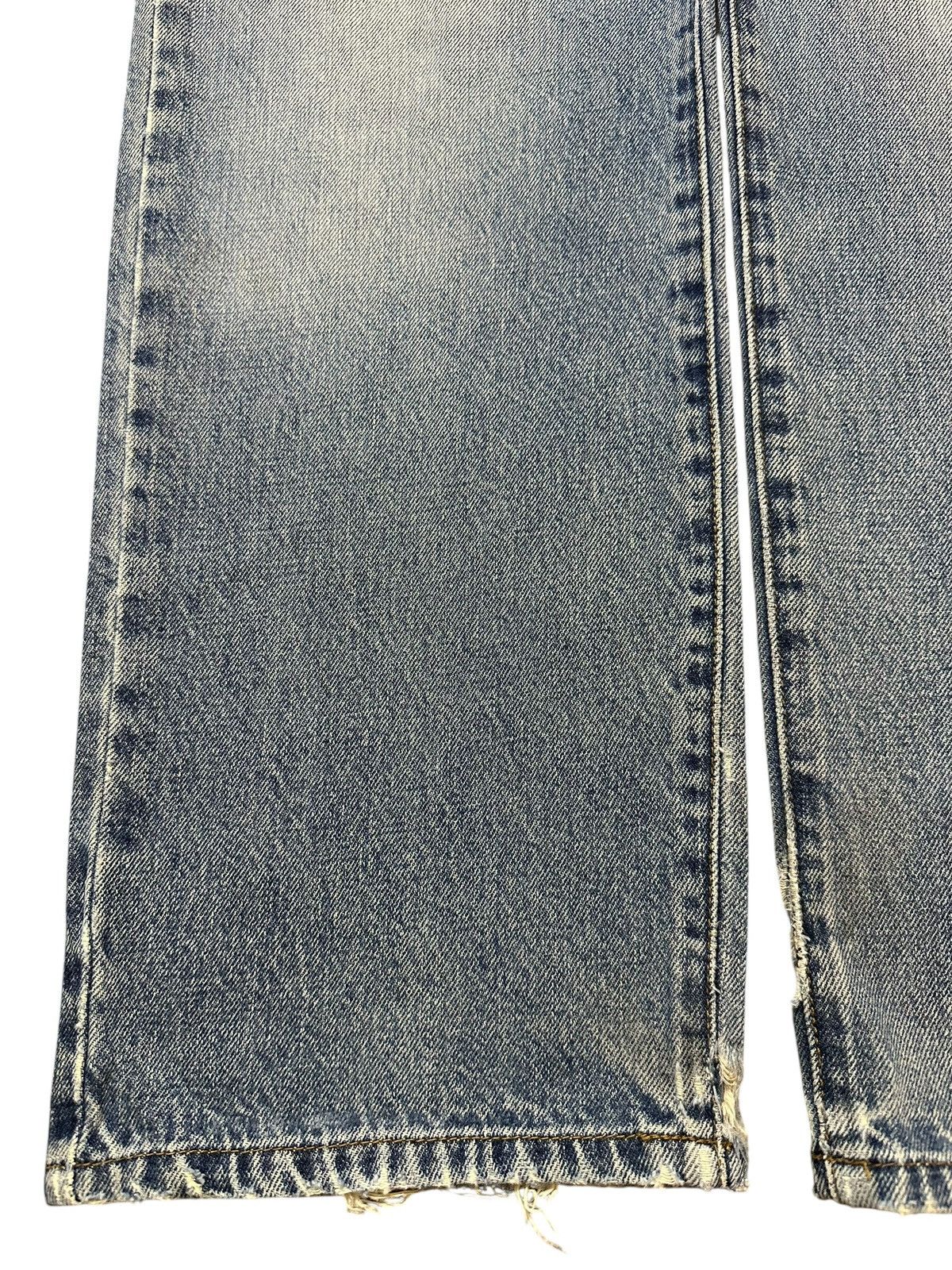 Japanese Brand Vintage Japanese Brand Faded Wash Distress Baggy Jeans Size US 32 / EU 48 - 7 Thumbnail