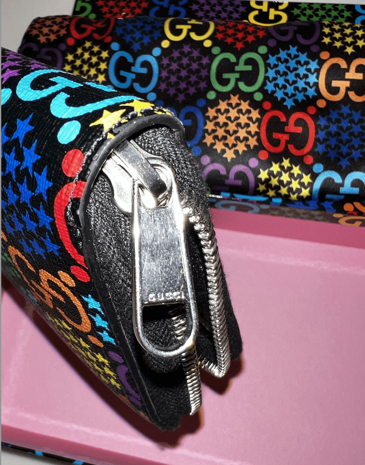 Gucci Gucci Psychedelic Long Wallet Size ONE SIZE - 5 Thumbnail