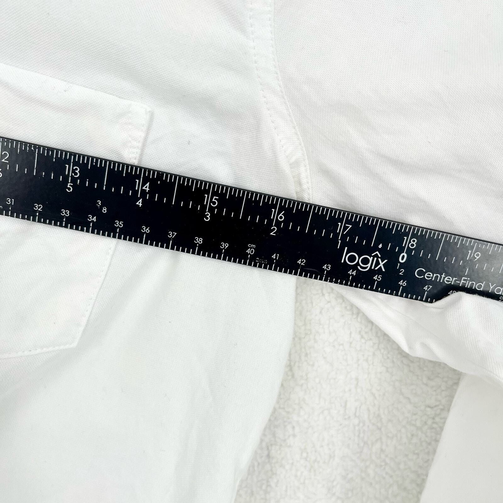 Madewell Madewell XS Button Down White Tired Front Long Sleeve Casual Size XS / US 0-2 / IT 36-38 - 5 Thumbnail